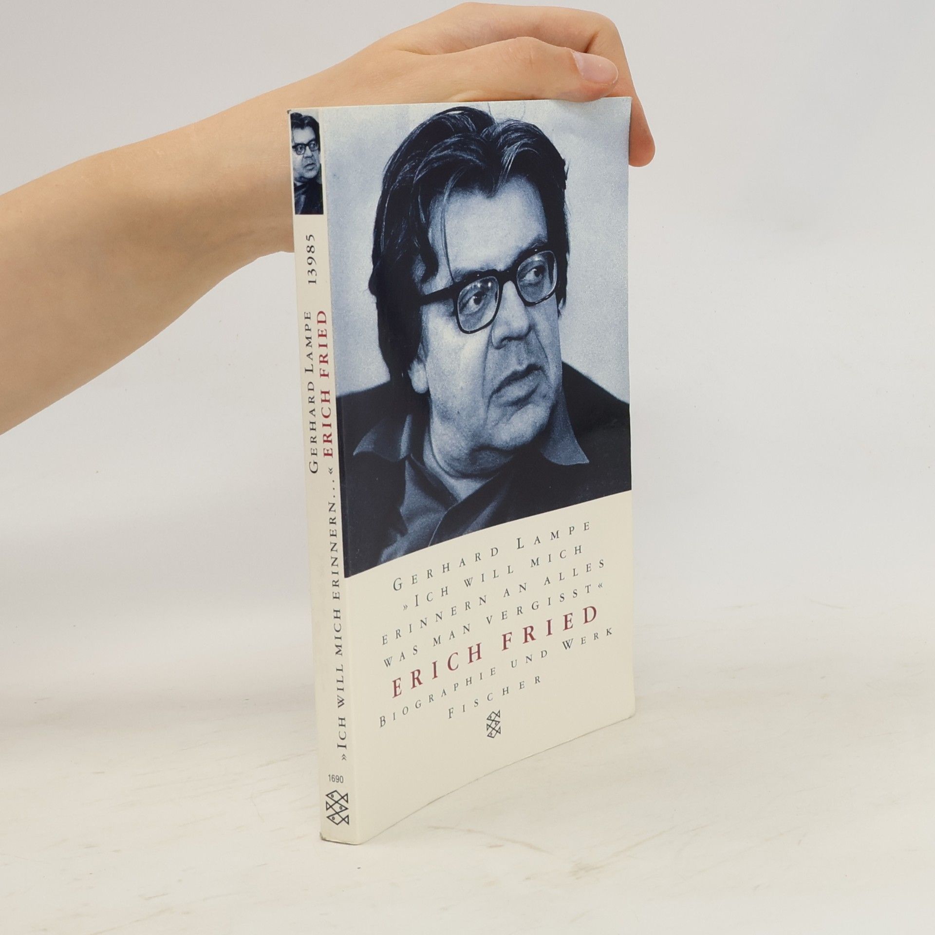 Gerhard Lampe "Ich will mich erinnern, an alles was man vergißt"