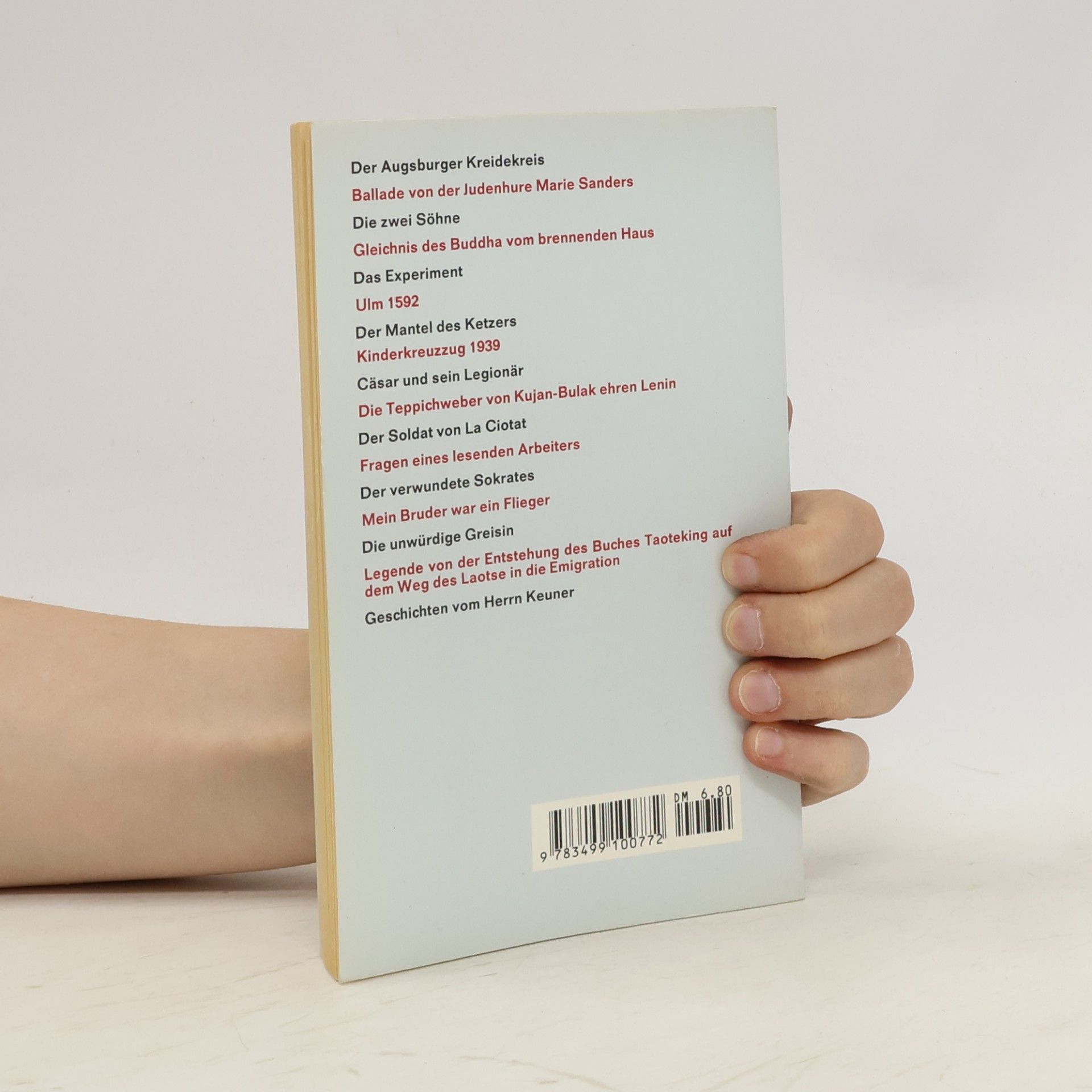 Bertolt Brecht Kalendergeschichten
