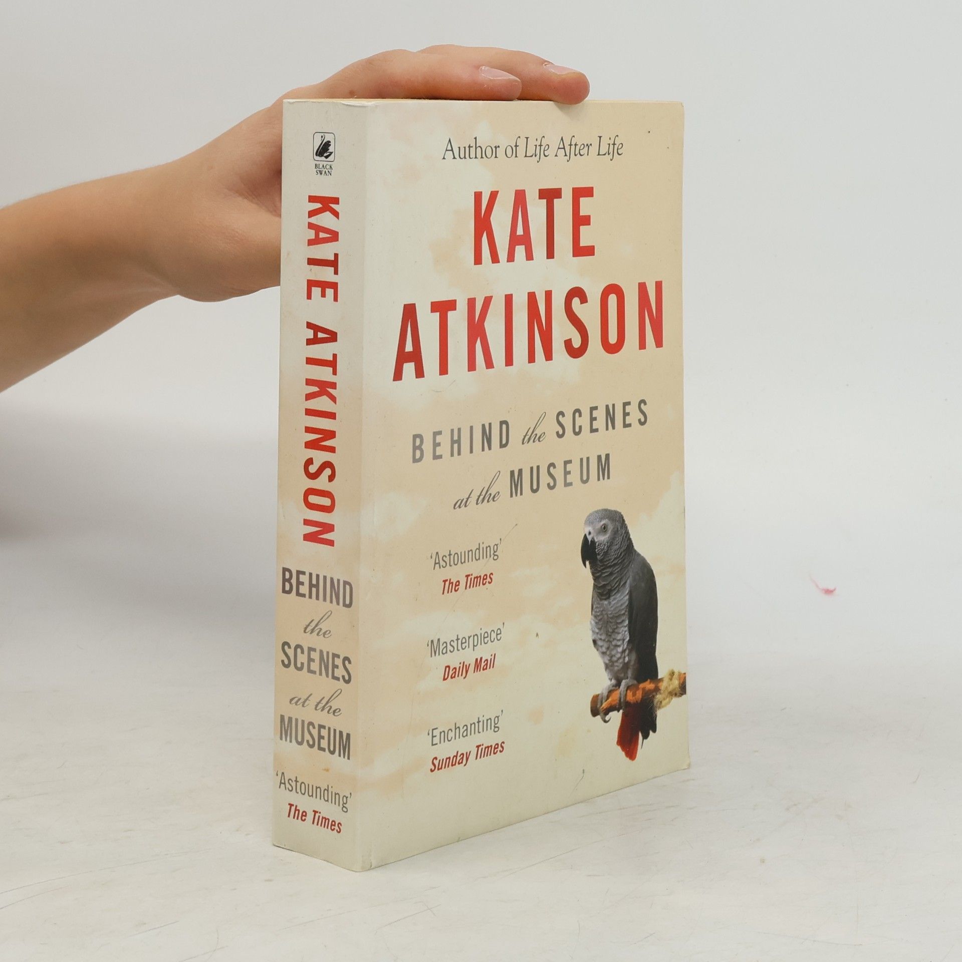 Kate Atkinson Behind the scenes at the museum
