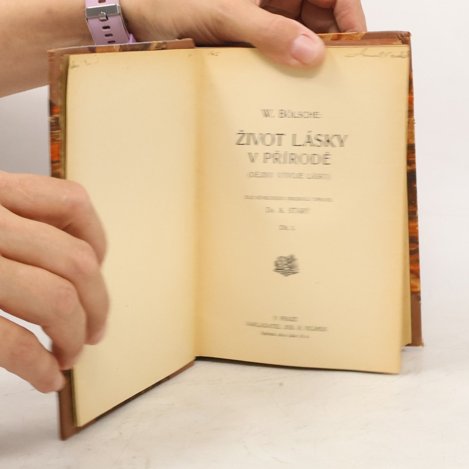 Wilhelm Bölsche Život lásky v přírodě