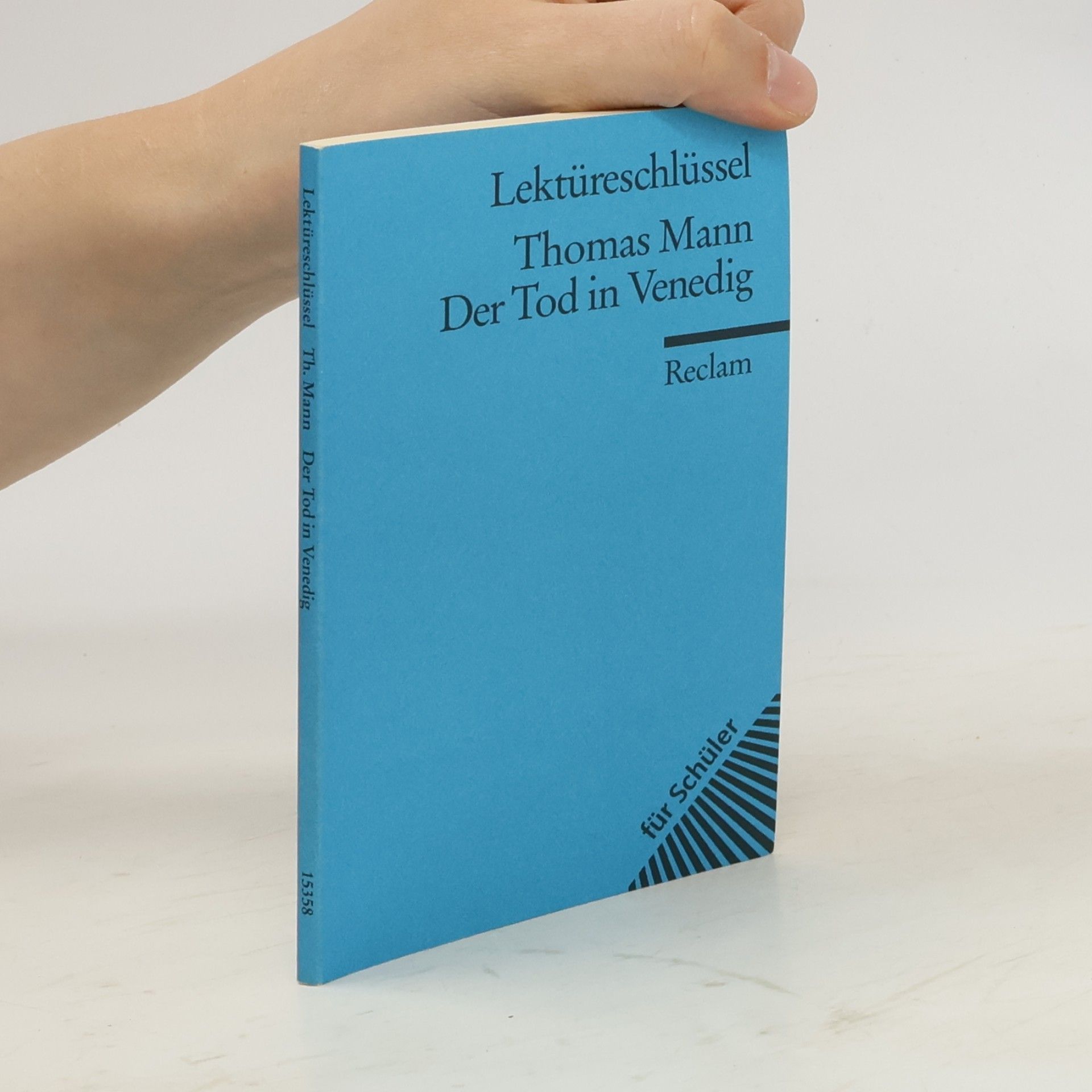 Hans-Georg Schede Thomas Mann, Der Tod in Venedig