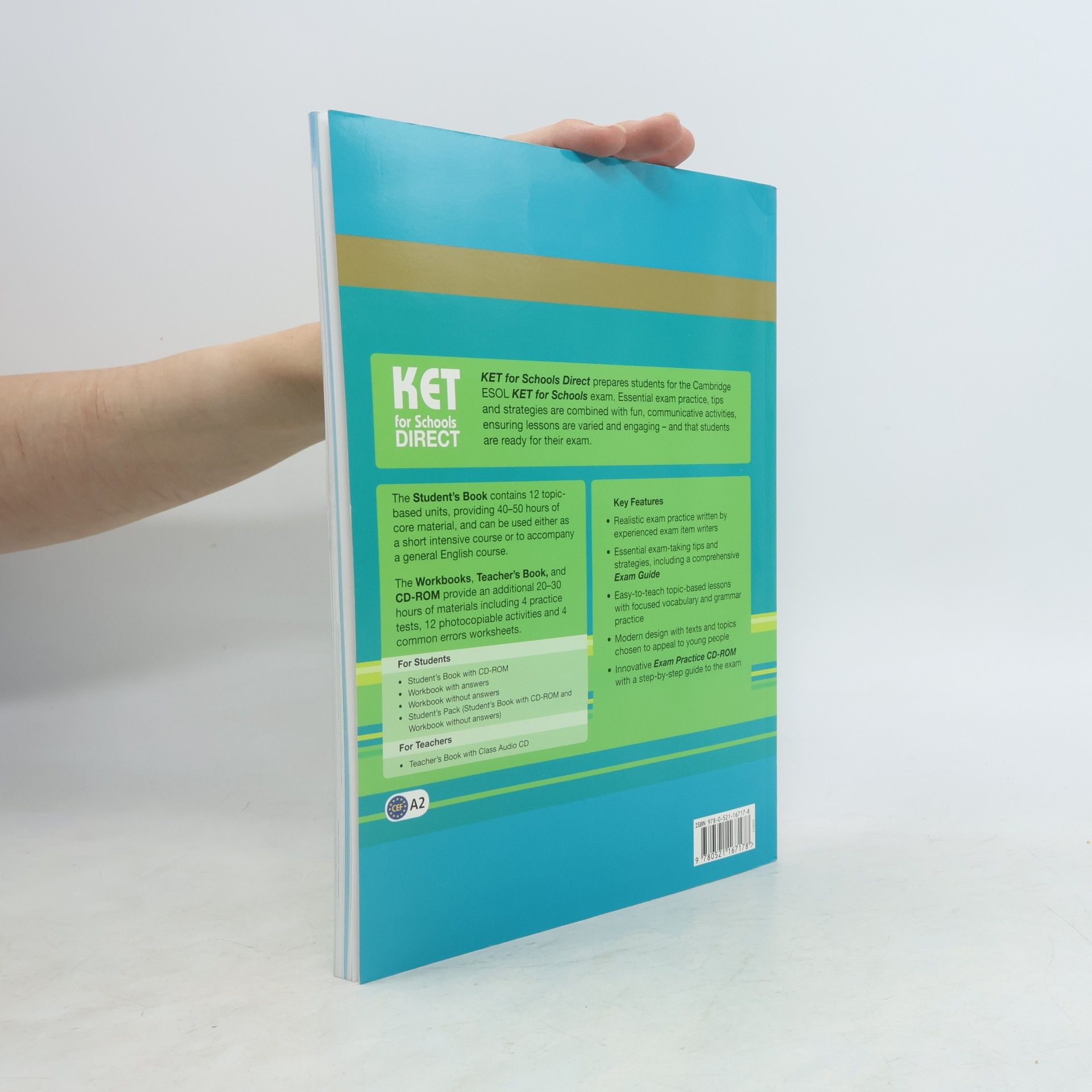 Sue Ireland Cambridge English: KET for Schools Direct Student's Book with CD-ROM