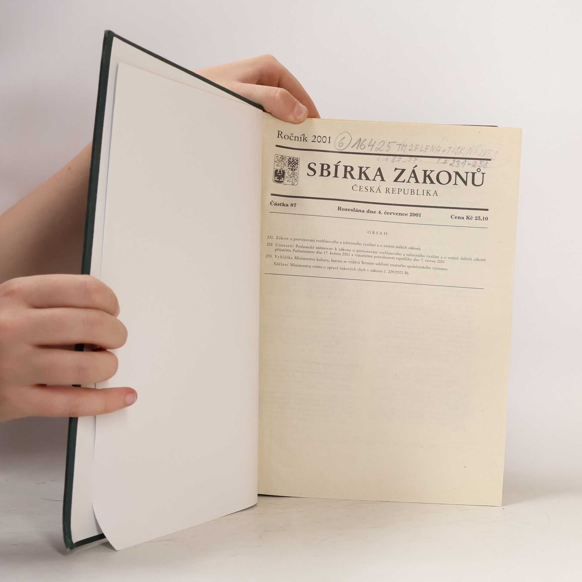 Autorenkollektiv Sbírka zákonů ČR 2003 I.