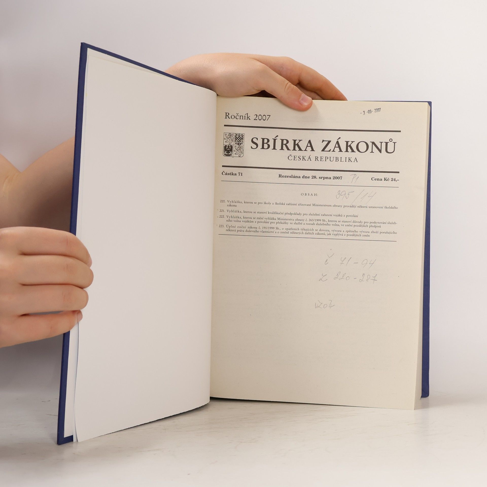 Collectif d'auteurs Sbírka zákonů ČR IV.