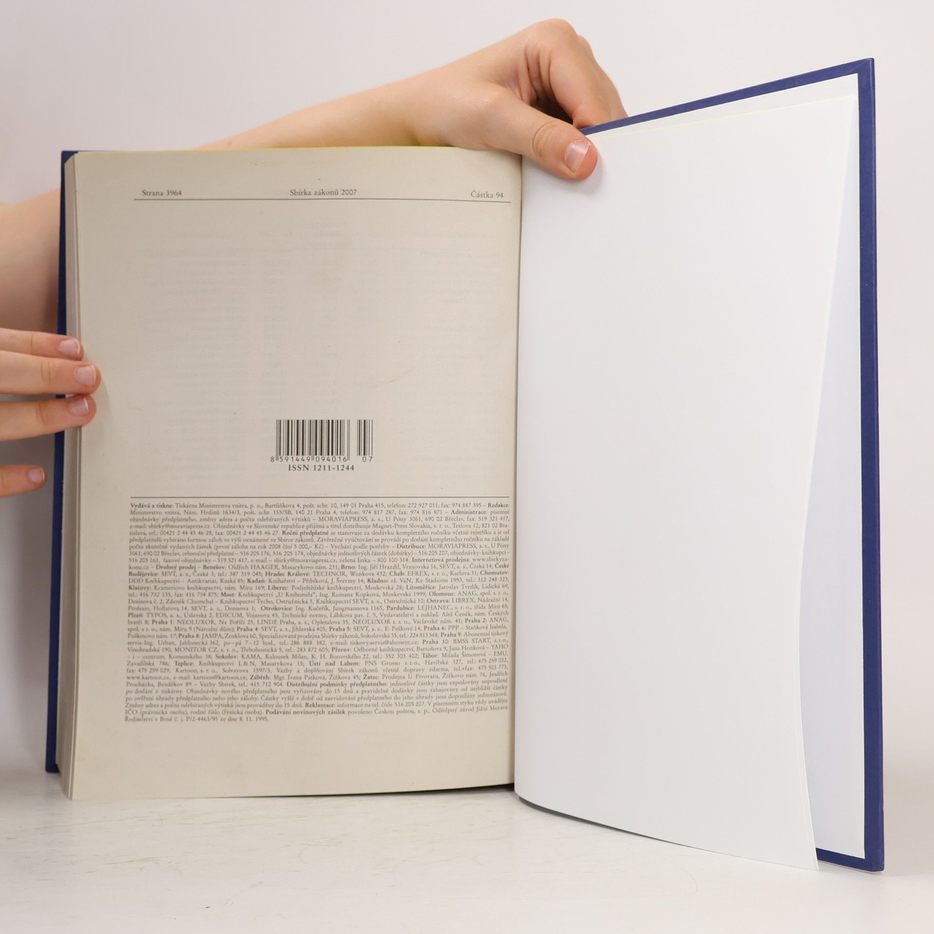 Collectif d'auteurs Sbírka zákonů ČR IV.