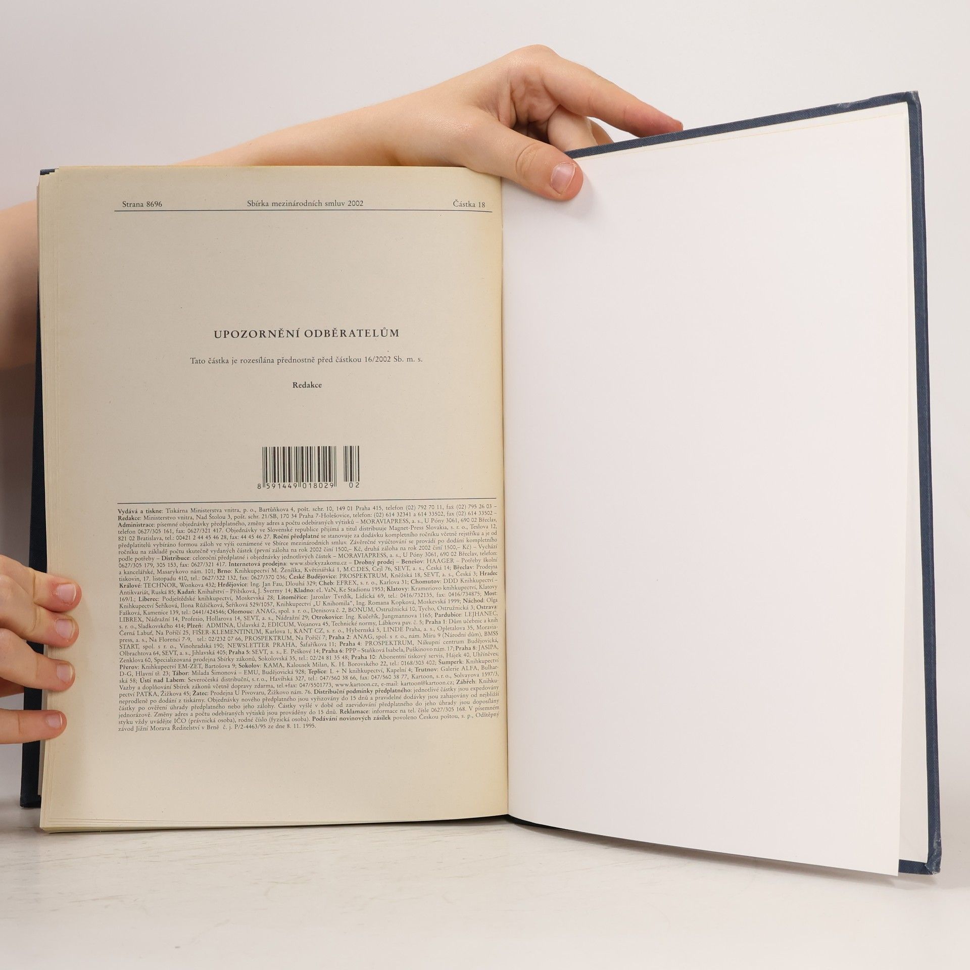 Collectif d'auteurs Sbírka mezinárodních smluv ČR IV.