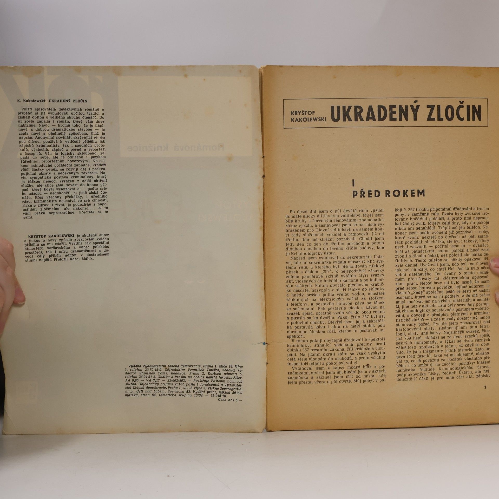 Krzysztof Kąkolewski Ukradený zločin