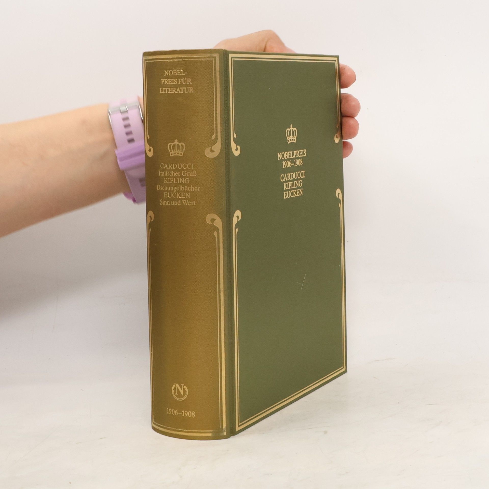 Giosue Carducci Nobelpreis für Literatur 1906-1908. Gedichte. Dschungelbücher. Sinn und Wert