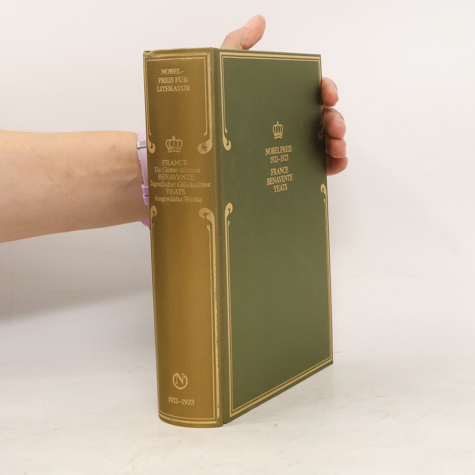 Autorenkollektiv Nobel Preis 1921-1923. France Benavente Yeats