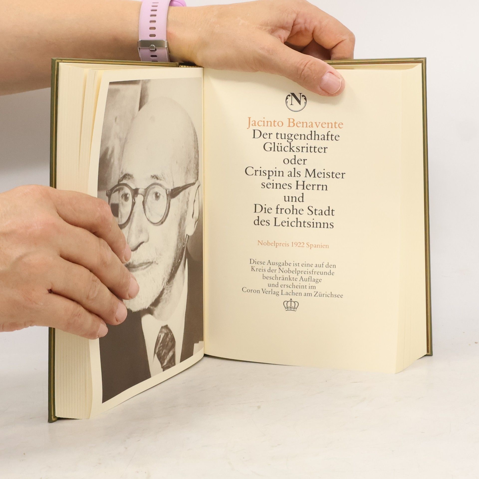 Autorenkollektiv Nobel Preis 1921-1923. France Benavente Yeats