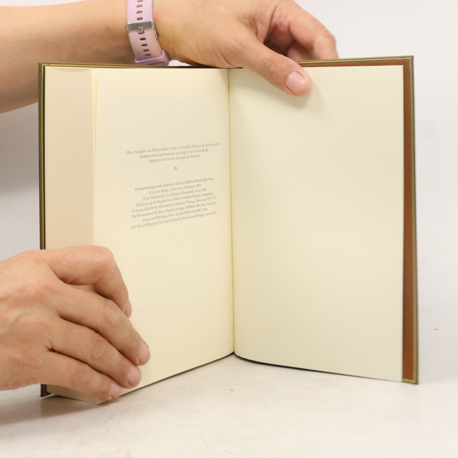 Autorenkollektiv Nobel Preis 1921-1923. France Benavente Yeats