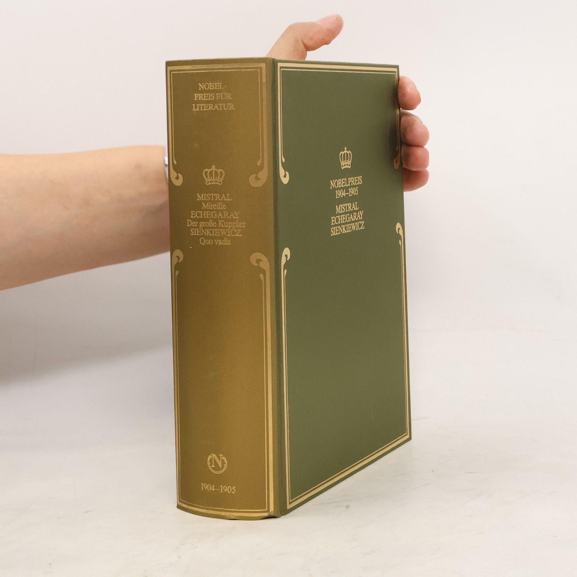 Various authors Nobelpreis für Literatur 1904-1905: Mistral, Echegaray, Sienkiewicz
