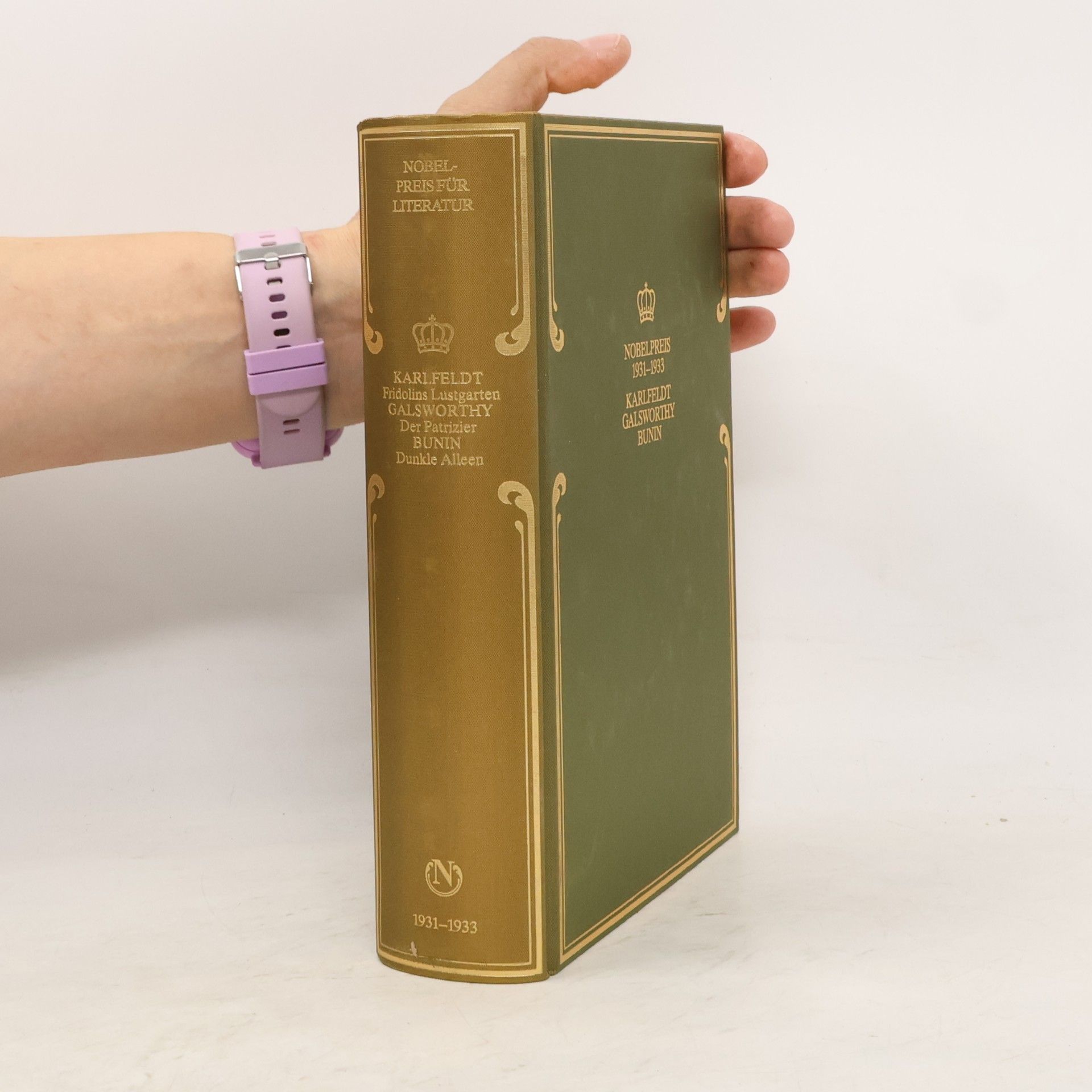 John Galsworthy Nobelpreis 1931-1933. Karlfeldt, Galsworthy, Bunin