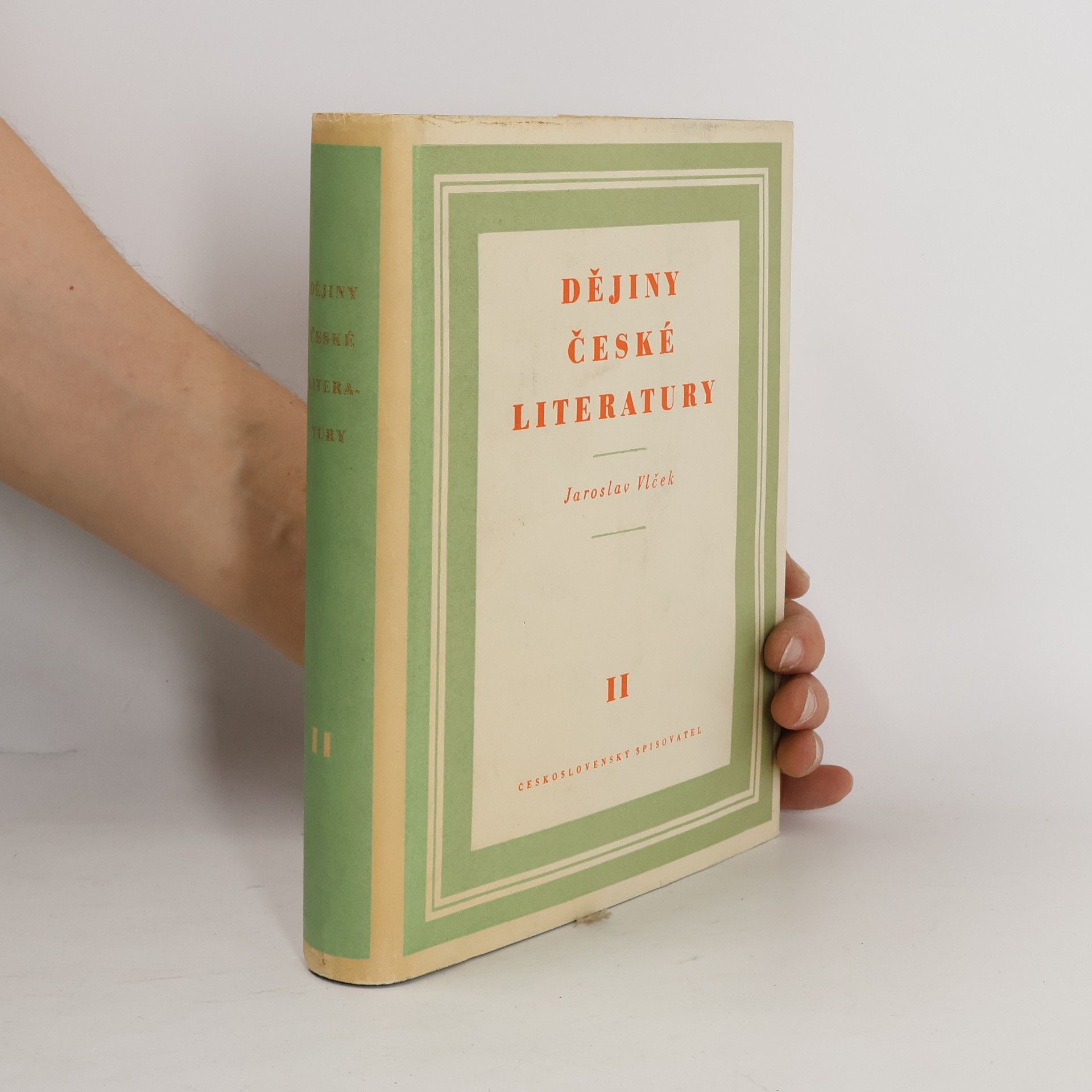 Jaroslav Vlček Dějiny české literatury II.