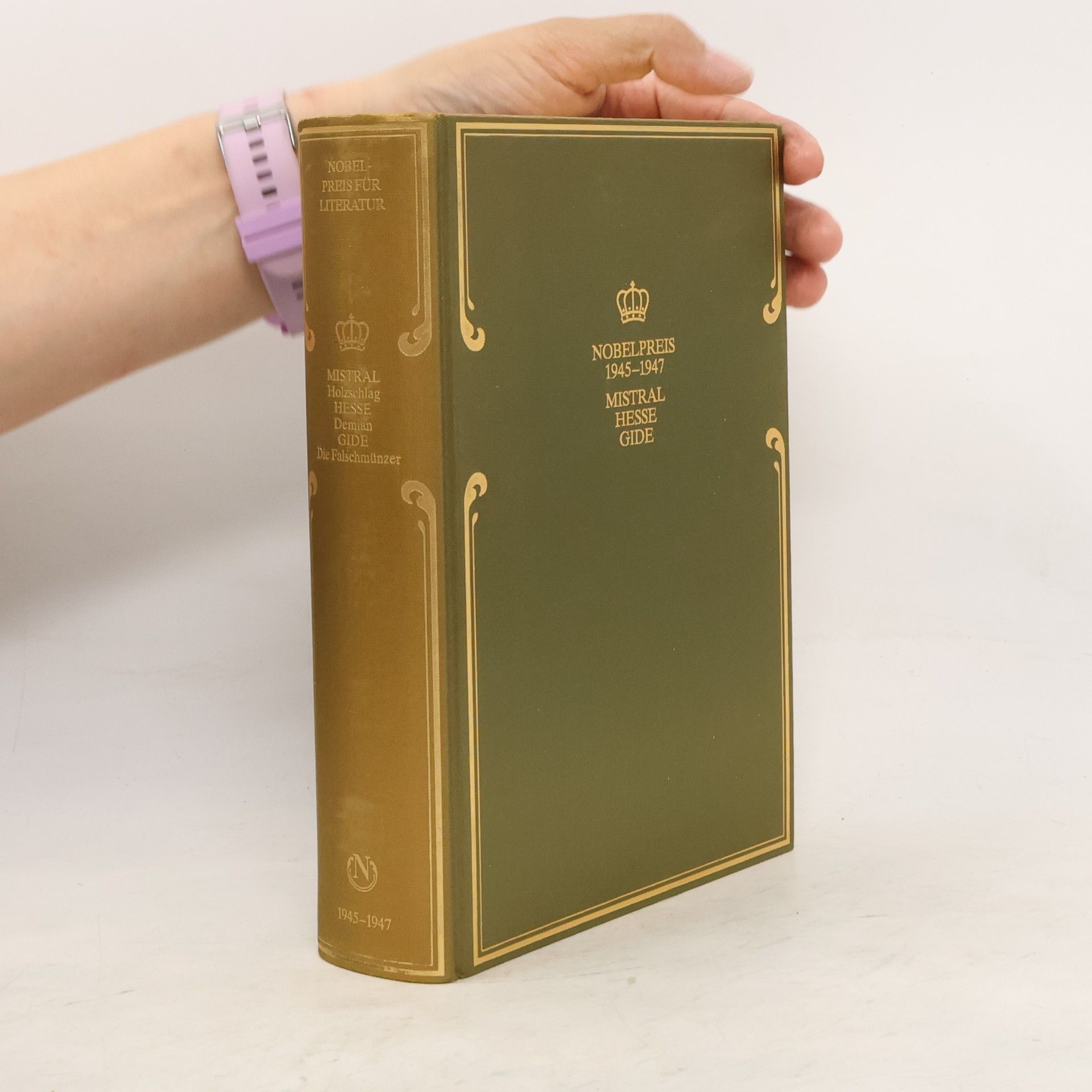 Gabriela Mistral Nobelpreis für Literatur 1945-1947. Mistral. Hesse. Gide