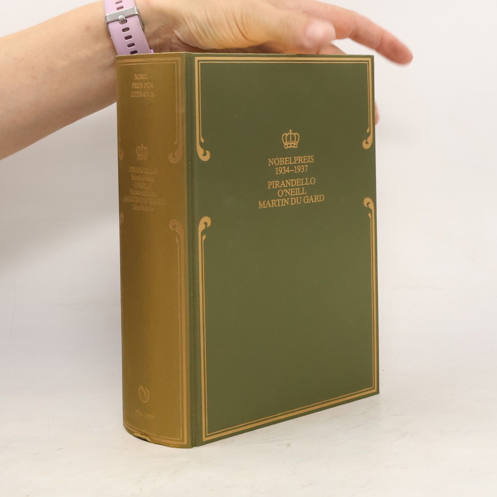 Luigi Pirandello Nobelpreis für Literatur 1934-1937. Pirandello, O'Neill, Martin du Gard