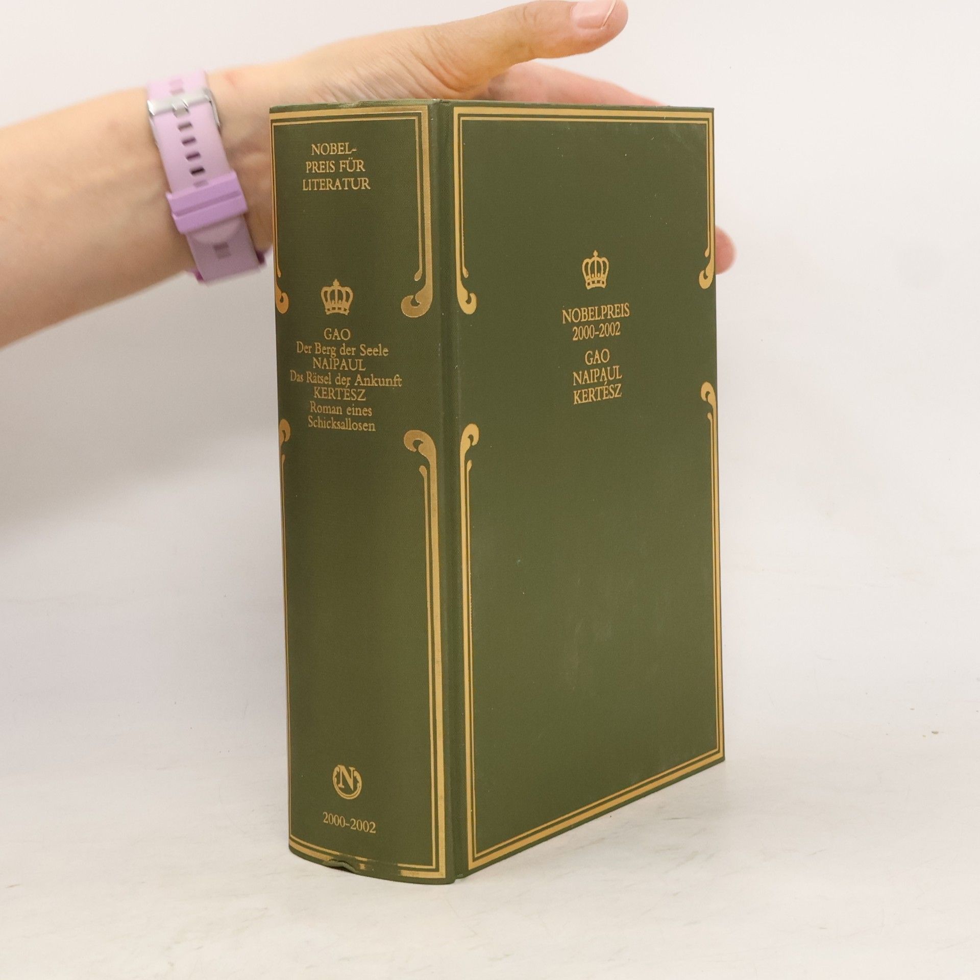 Nobelpreis 2000-2002. Der Berg der Seele. Der Rätsel der Ankunft. Roman eines Schicksallosen.