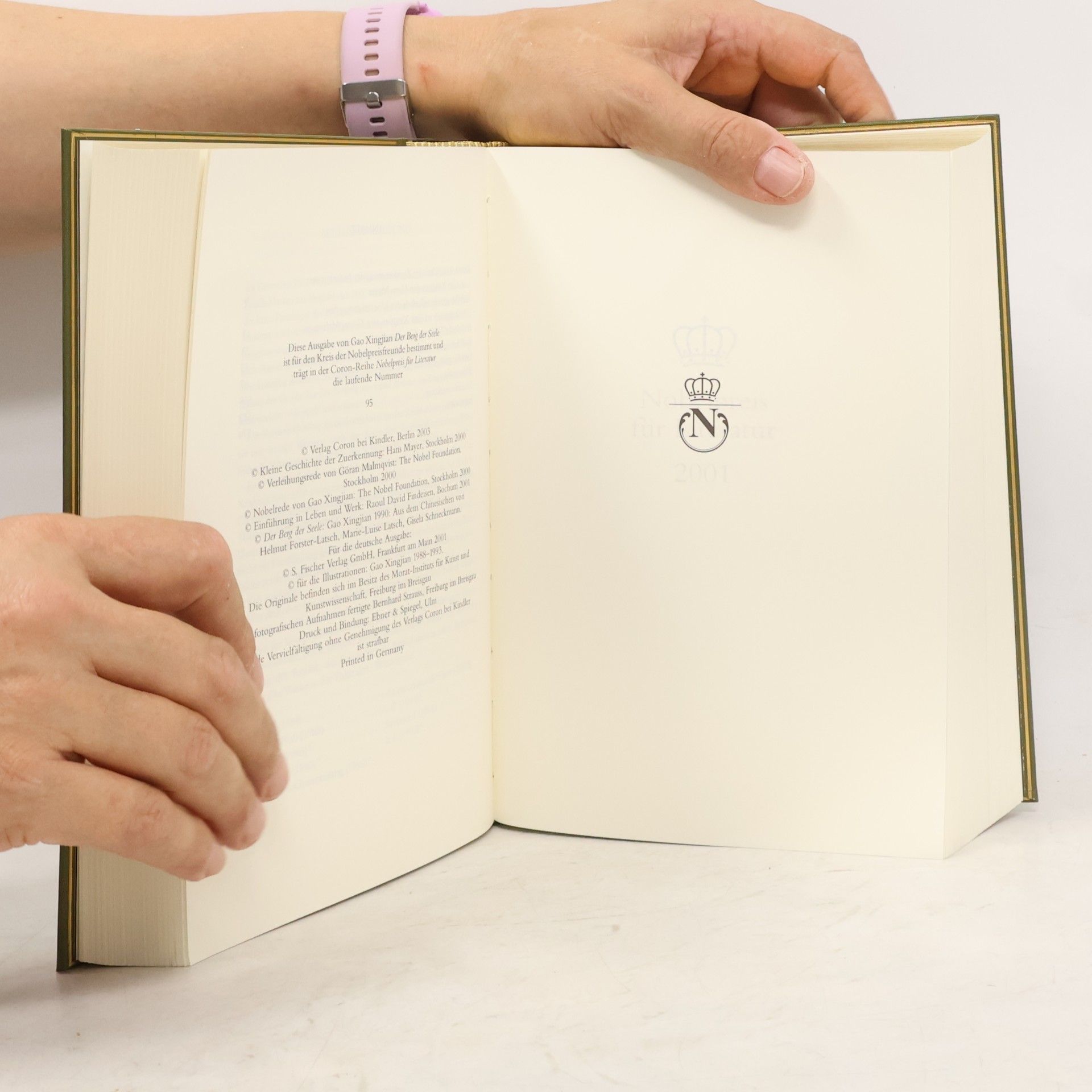 Imre Kertész Nobelpreis 2000-2002. Der Berg der Seele. Der Rätsel der Ankunft. Roman eines Schicksallosen.