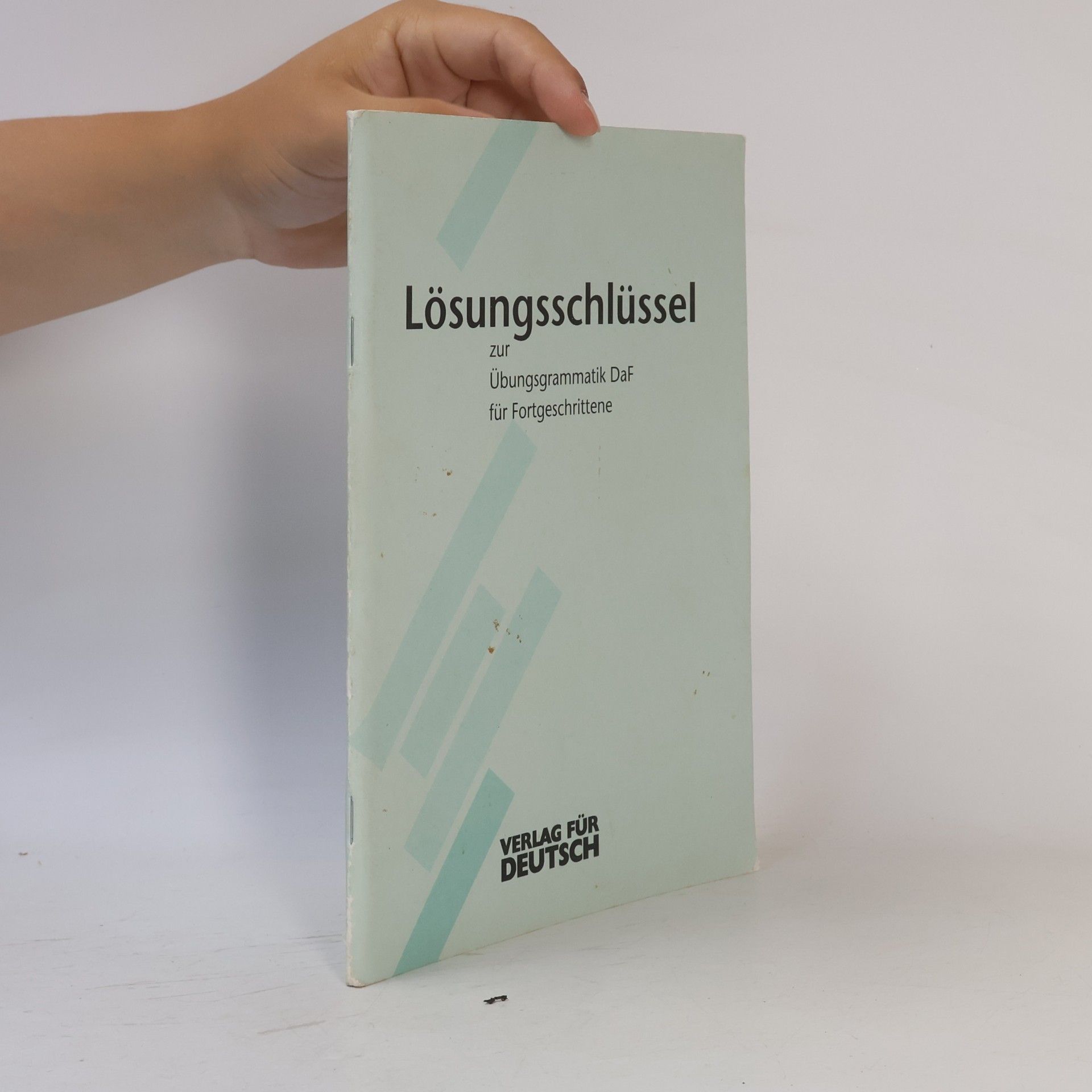 Manuela Beisswenger Lösungsschlüssel zur Übungsgrammatik DaF für Fortgeschrittene