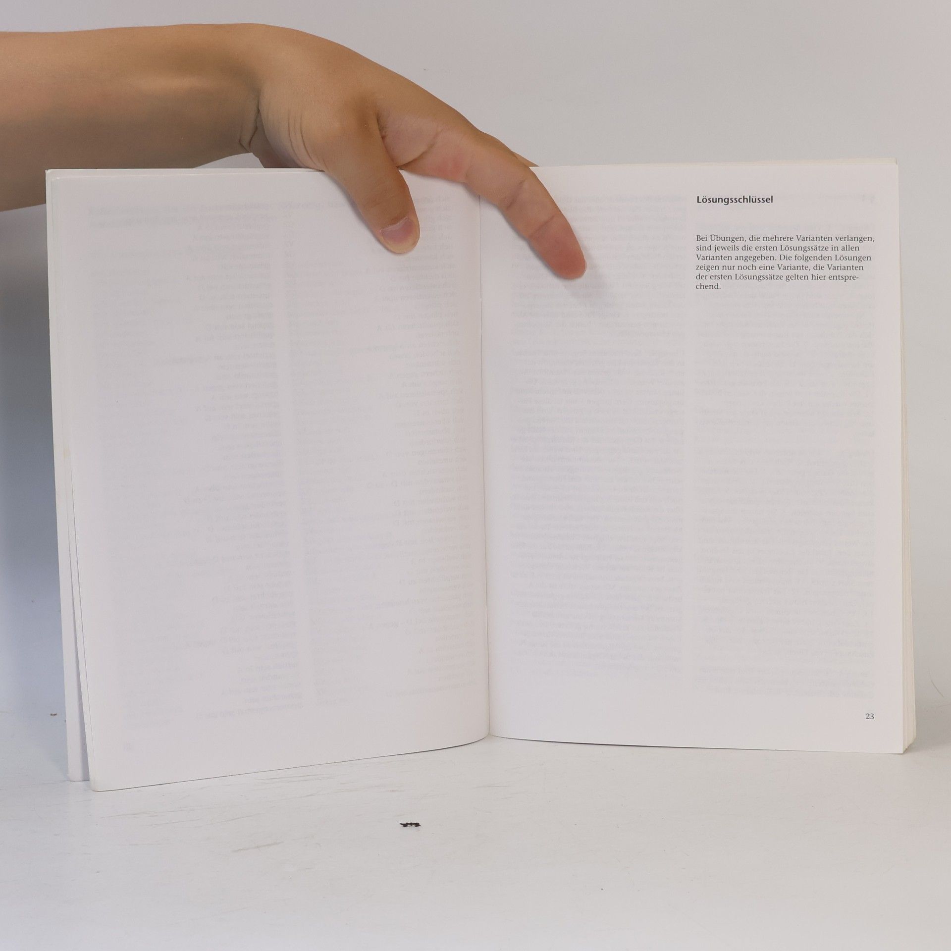 Karina Halle Lösungsschlüssel zur Übungsgrammatik DaF für Fortgeschrittene