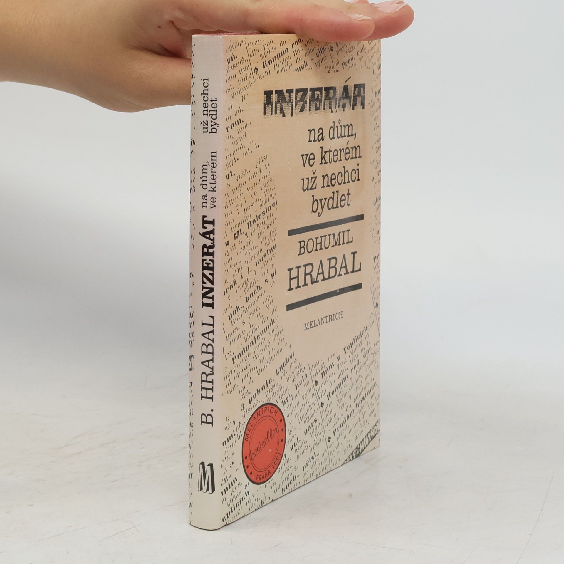 Bohumil Hrabal Inzerát na dům, ve kterém už nechci bydlet