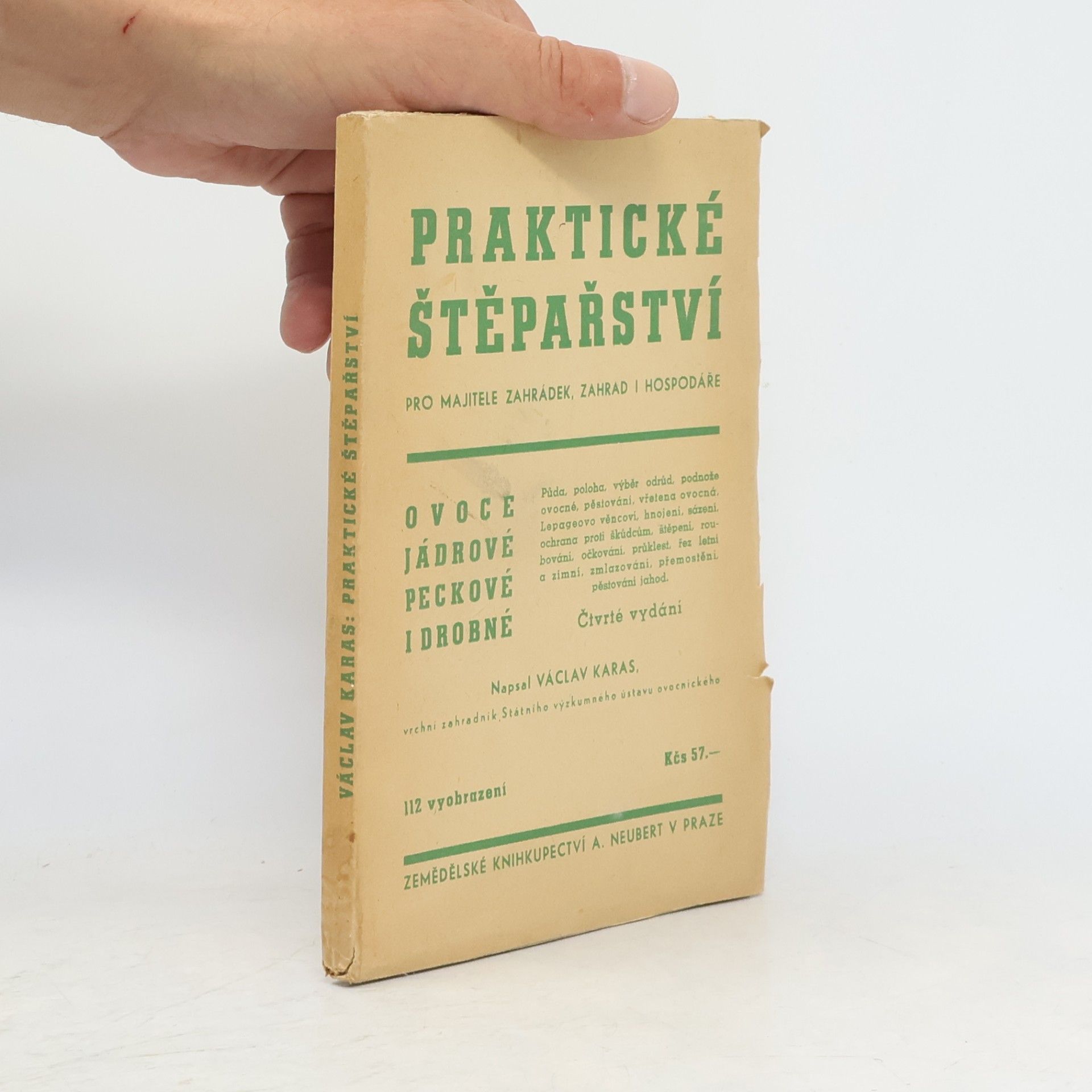 Václav Karas Praktické štěpařství