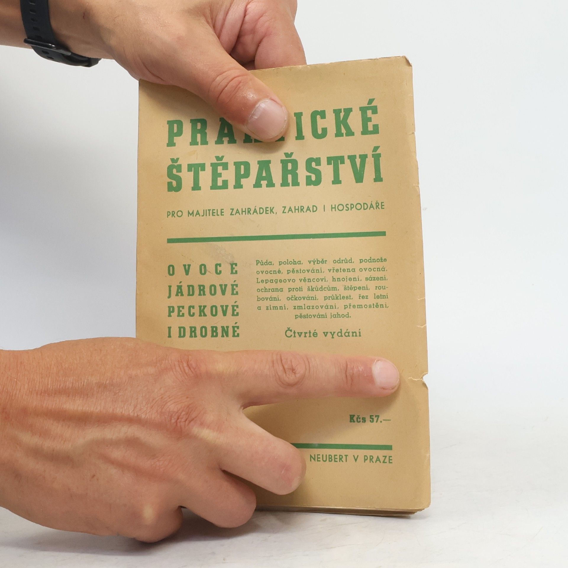 Václav Karas Praktické štěpařství