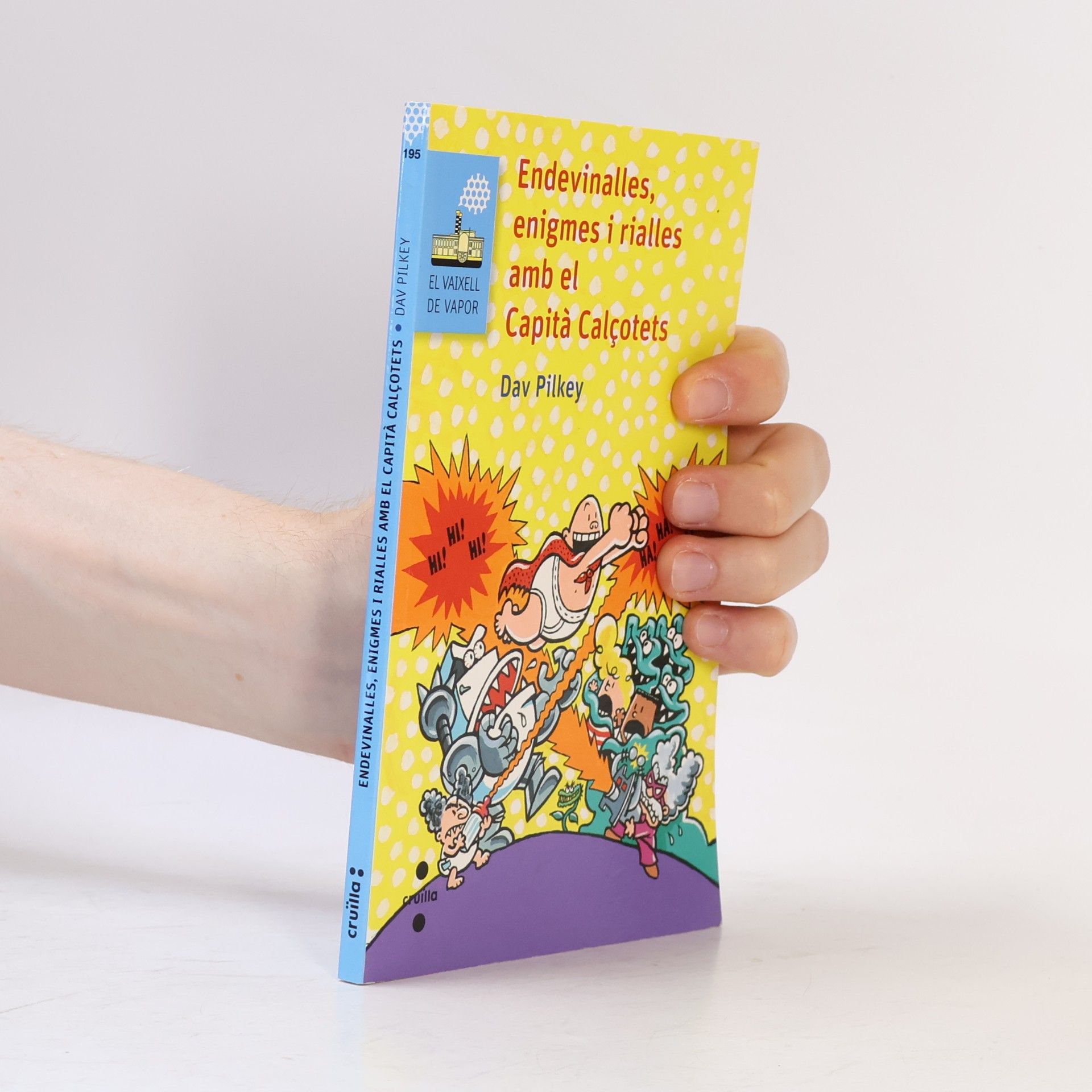 Dav Pilkey Endevinalles, enigmes i rialles amb el Capità Calçotets