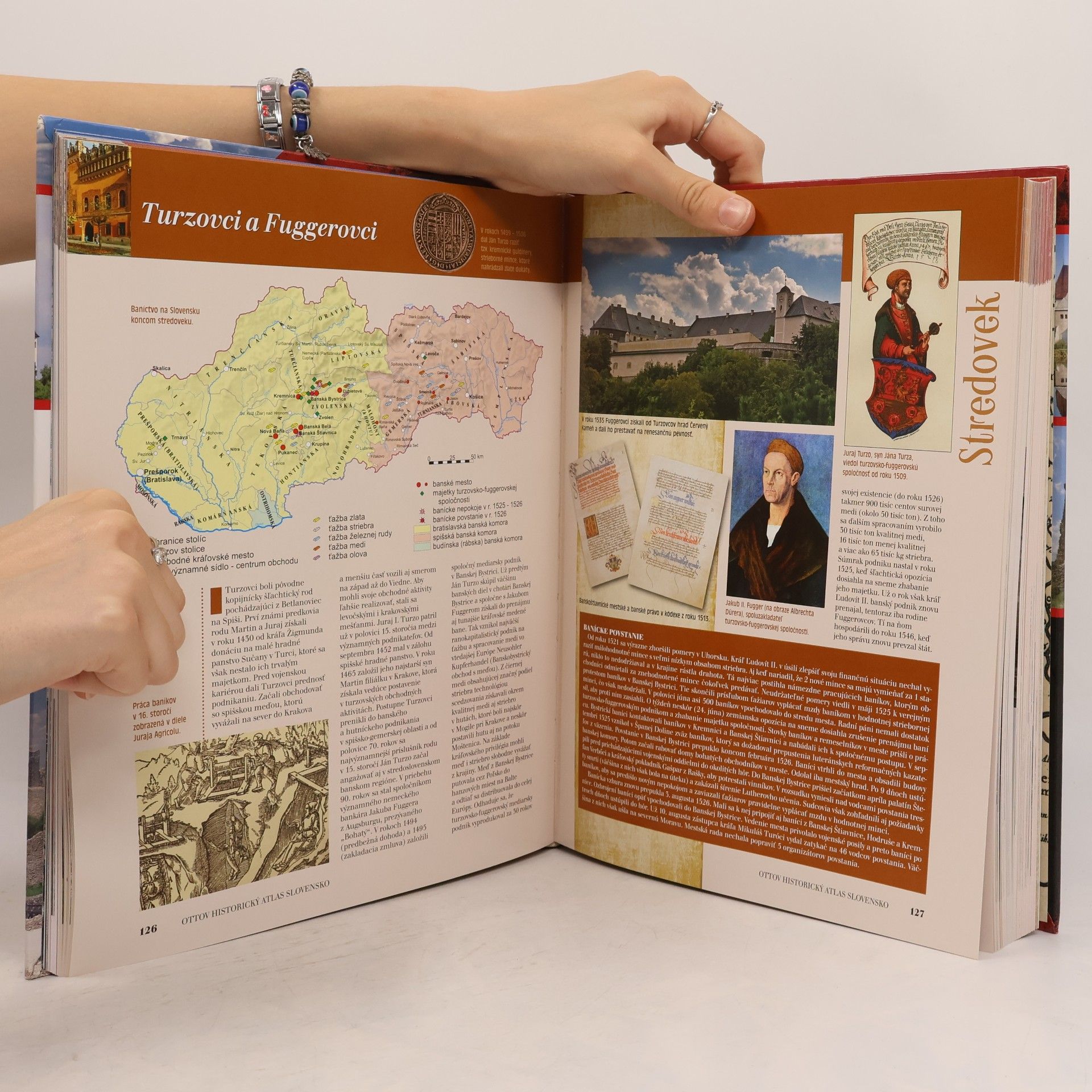Pavol Kršák Ottov historický atlas. Slovensko