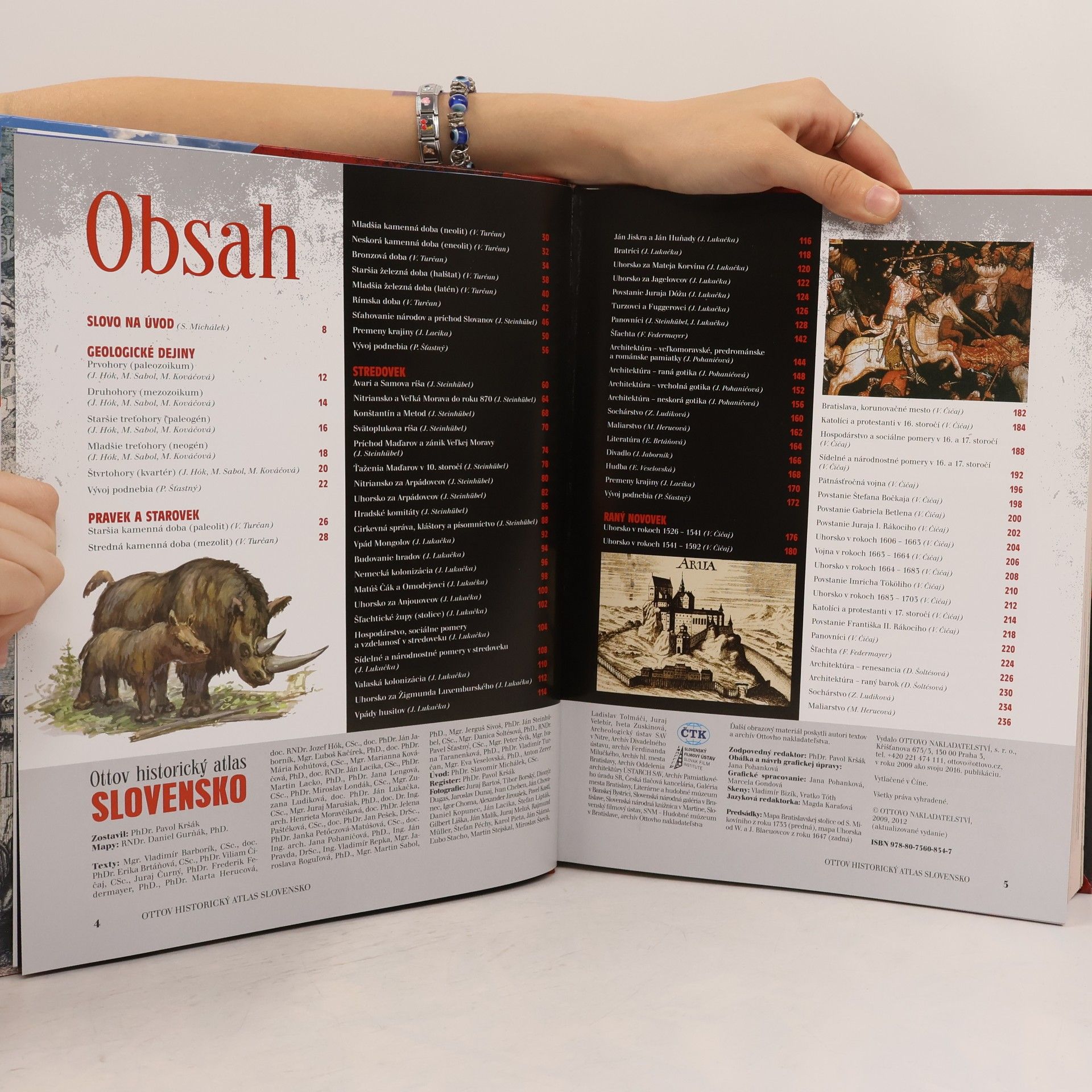 Pavol Kršák Ottov historický atlas. Slovensko