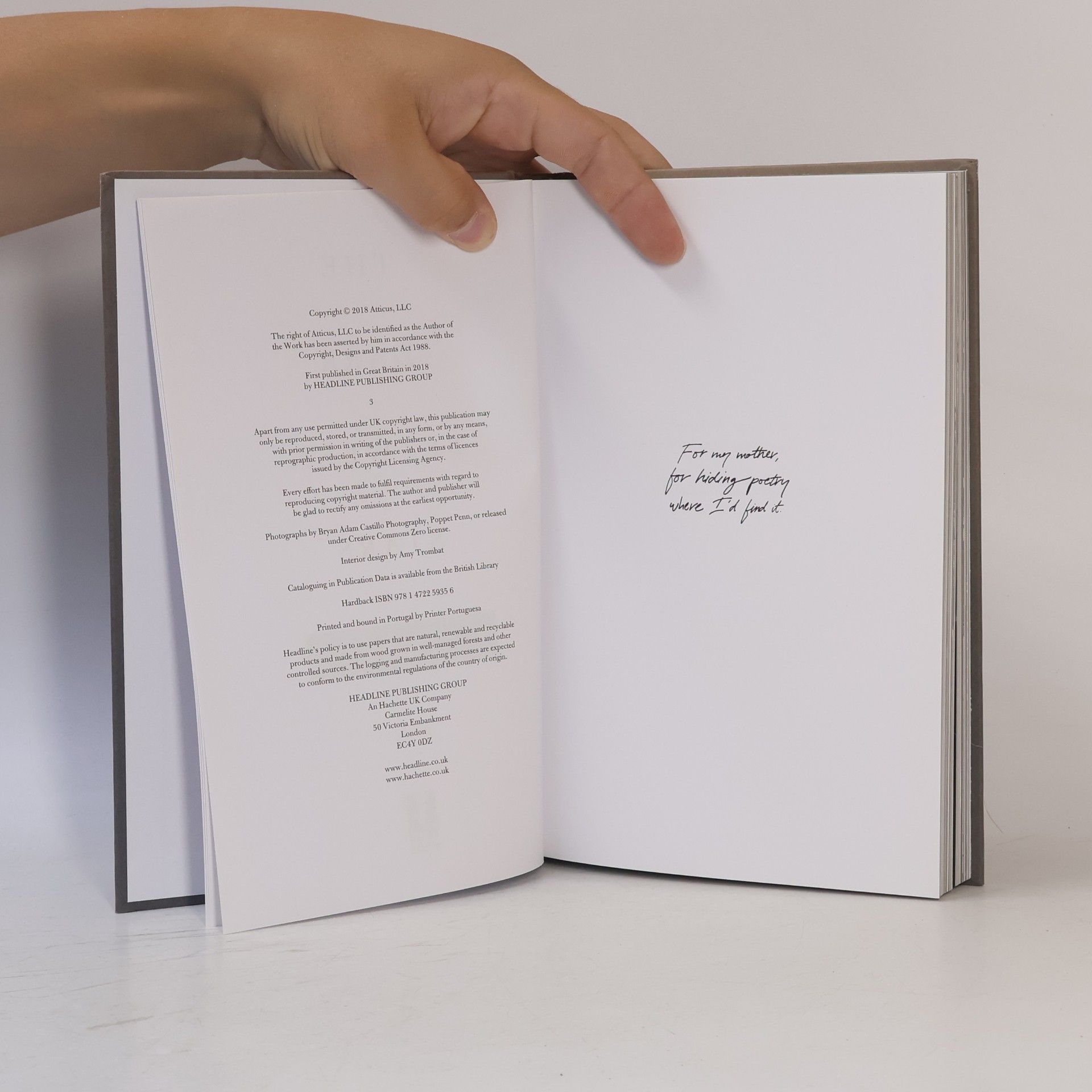 Atticus The dark between stars: Poems