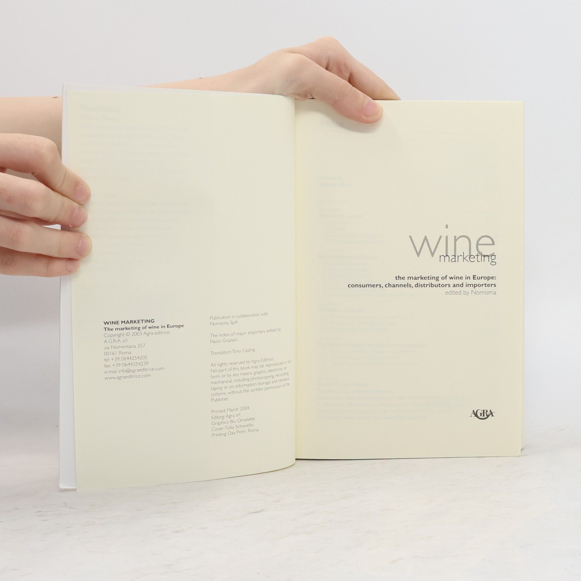 Nomisma Idee & strumenti per il marketing: Wine Marketing