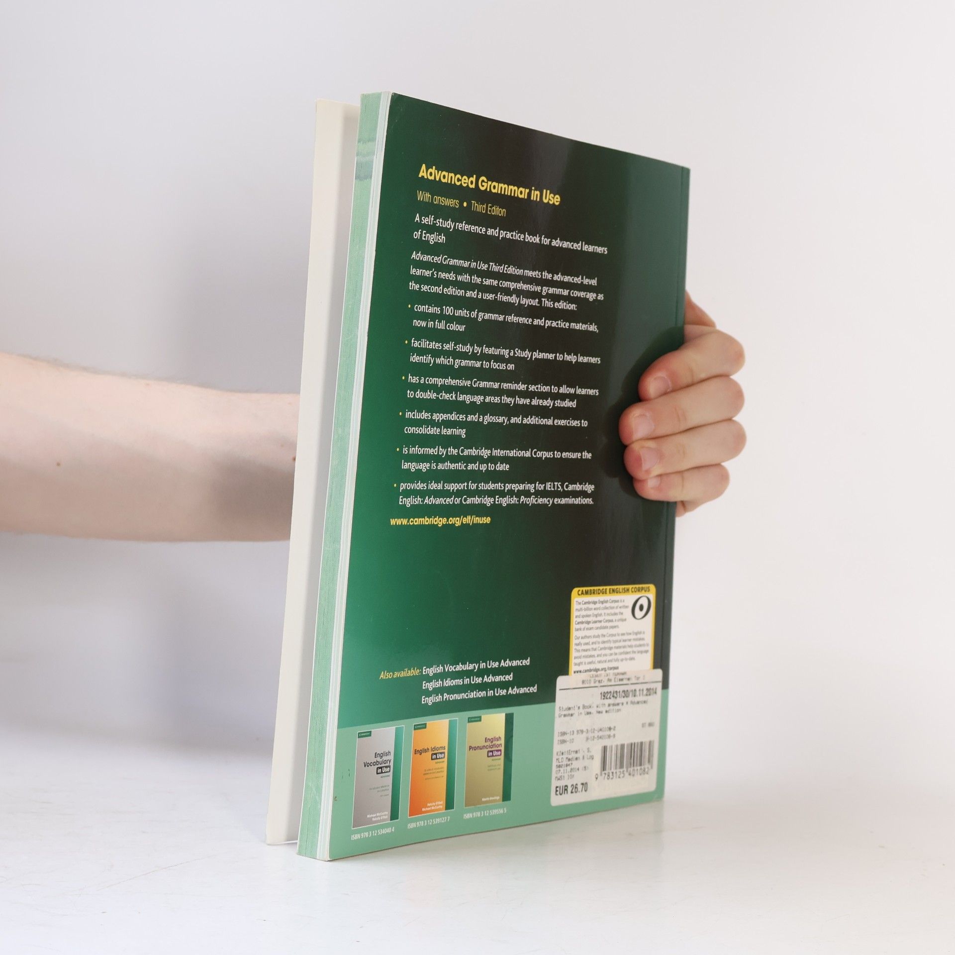 Martin Hewings Student's Book, with answers