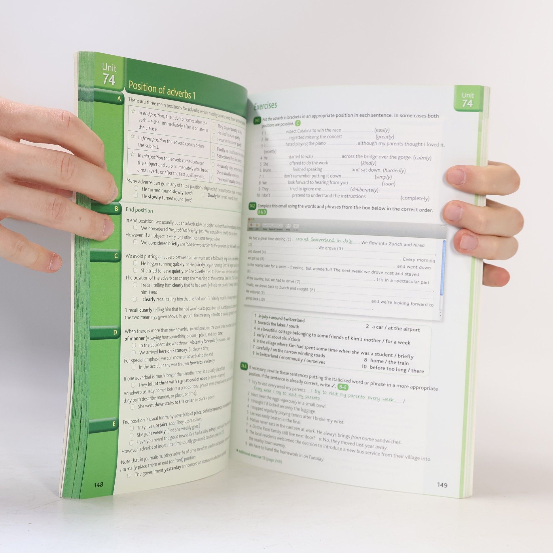 Martin Hewings Student's Book, with answers