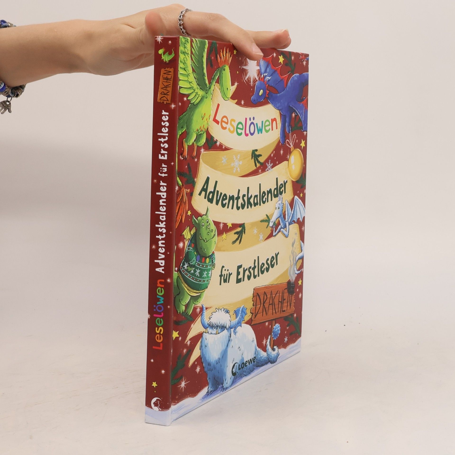 Leselöwen-Adventskalender für Erstleser - Drachen. Drachenstarke Geschichten zur Weihnachtszeit in 24 Kapiteln