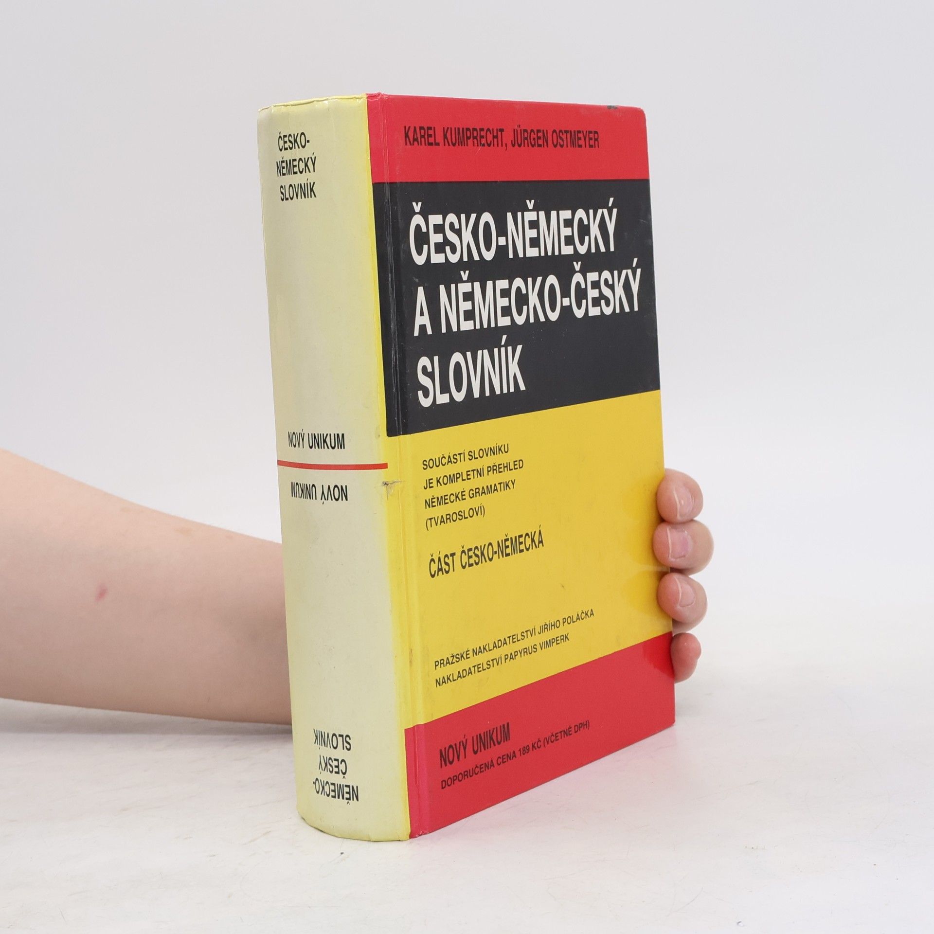 Karel Kumprecht Česko-německý a německo-český slovník
