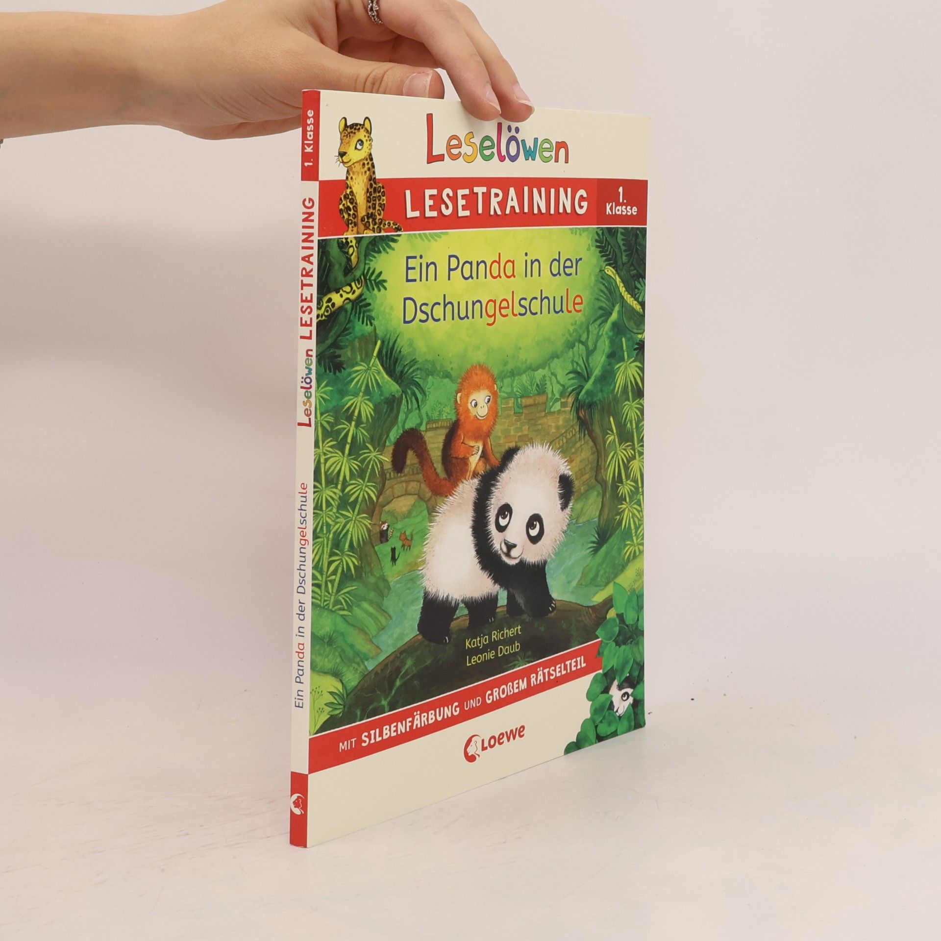 Katja Richert Leselöwen Lesetraining 1. Klasse - Ein Panda in der Dschungelschule