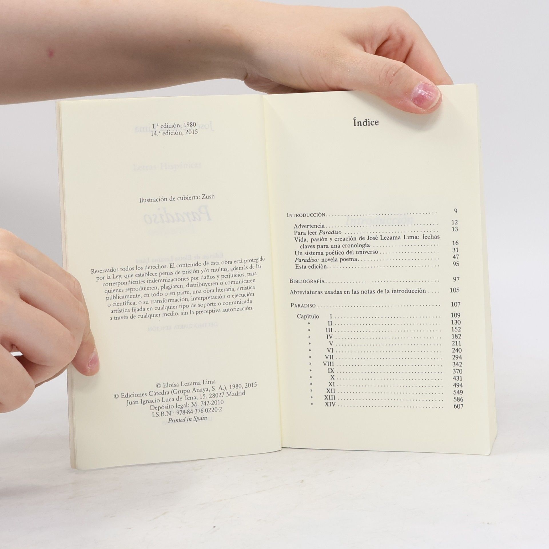 José Lezama Lima Letras Hispánicas: Paradiso: Edición de Eloísa Lezama Lima