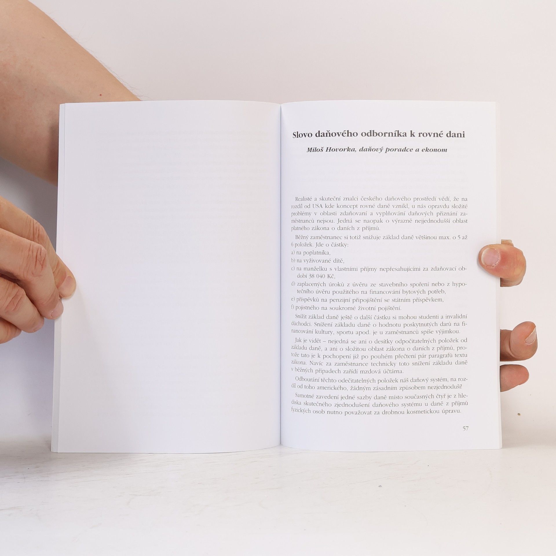 Autorenkollektiv Rovná daň II. Diskuse a polemiky