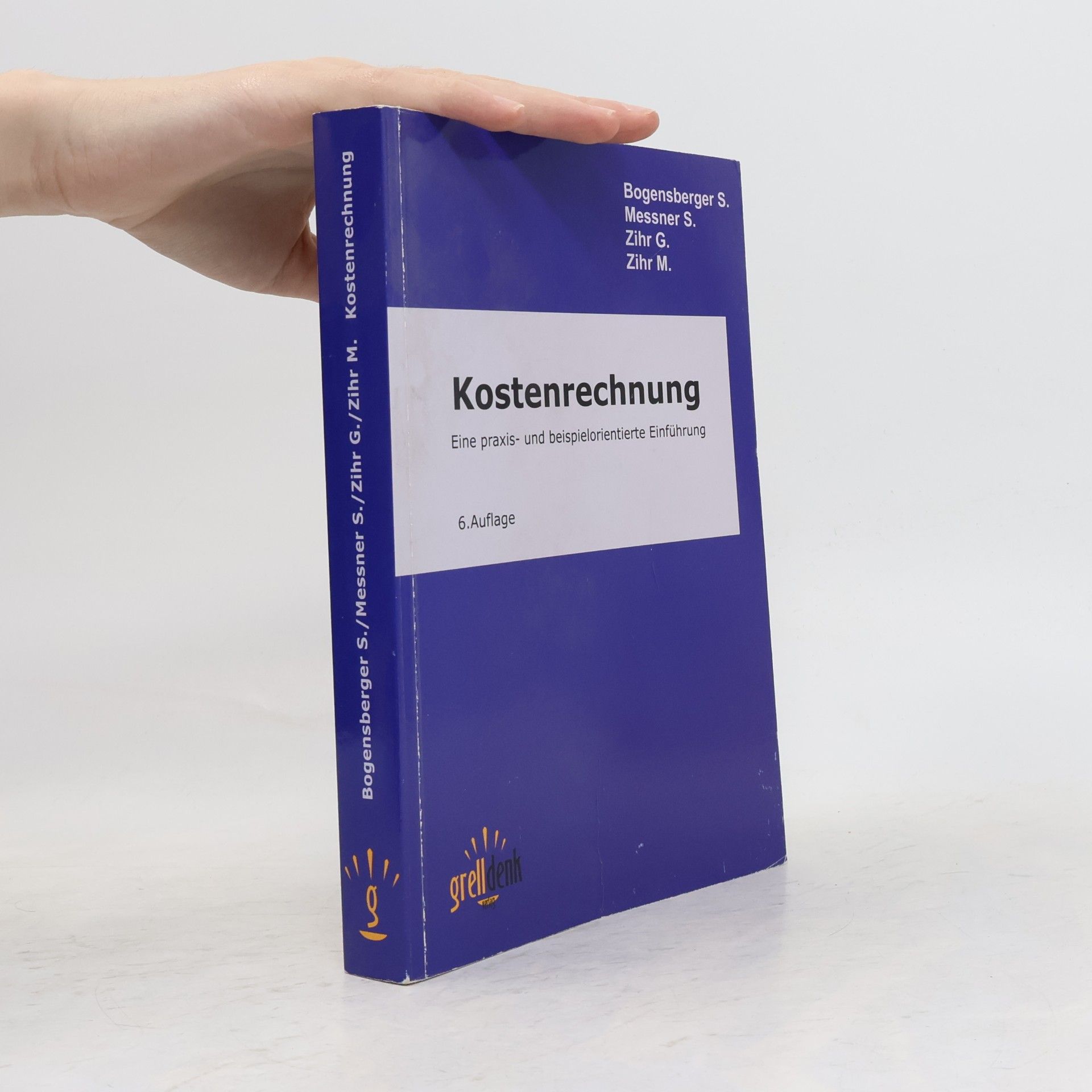 Stefan Bogensberger Kostenrechnung
