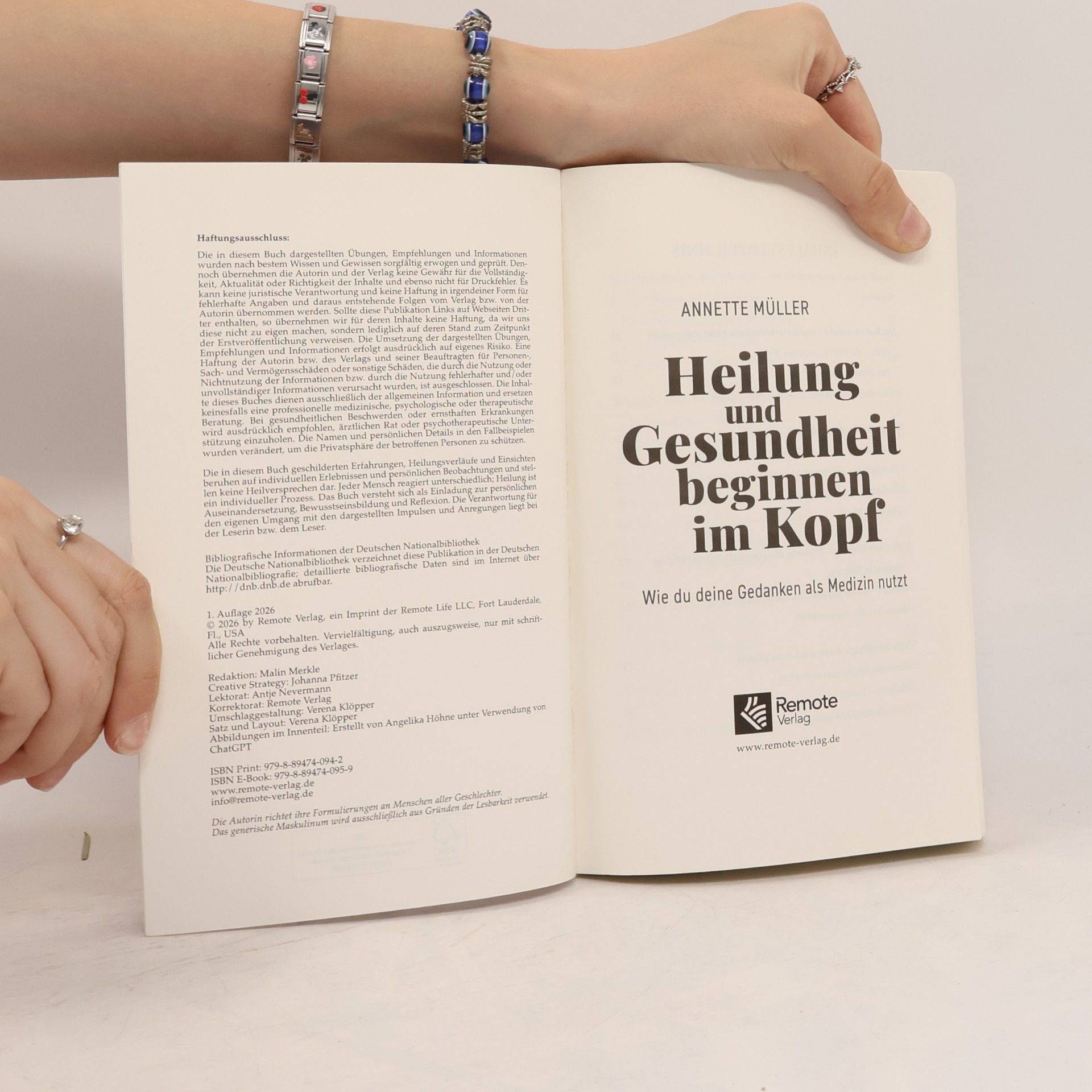 Annette Müller Heilung und Gesundheit beginnen im Kopf