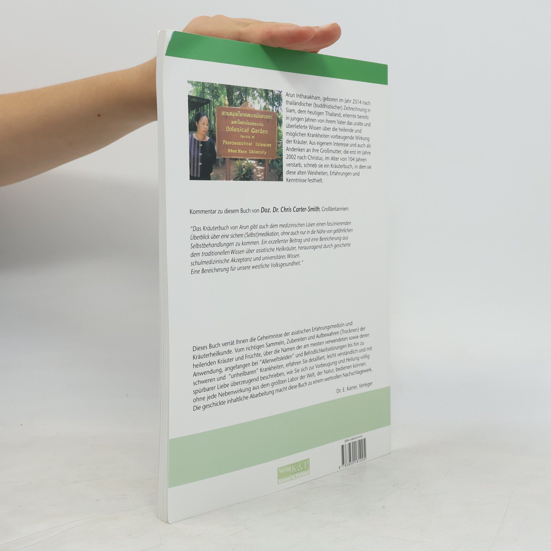 Arun Inthasakham Gesundheit durch siamesische und südostasiatische Heilkräuter - Deutsche Erstausgabe