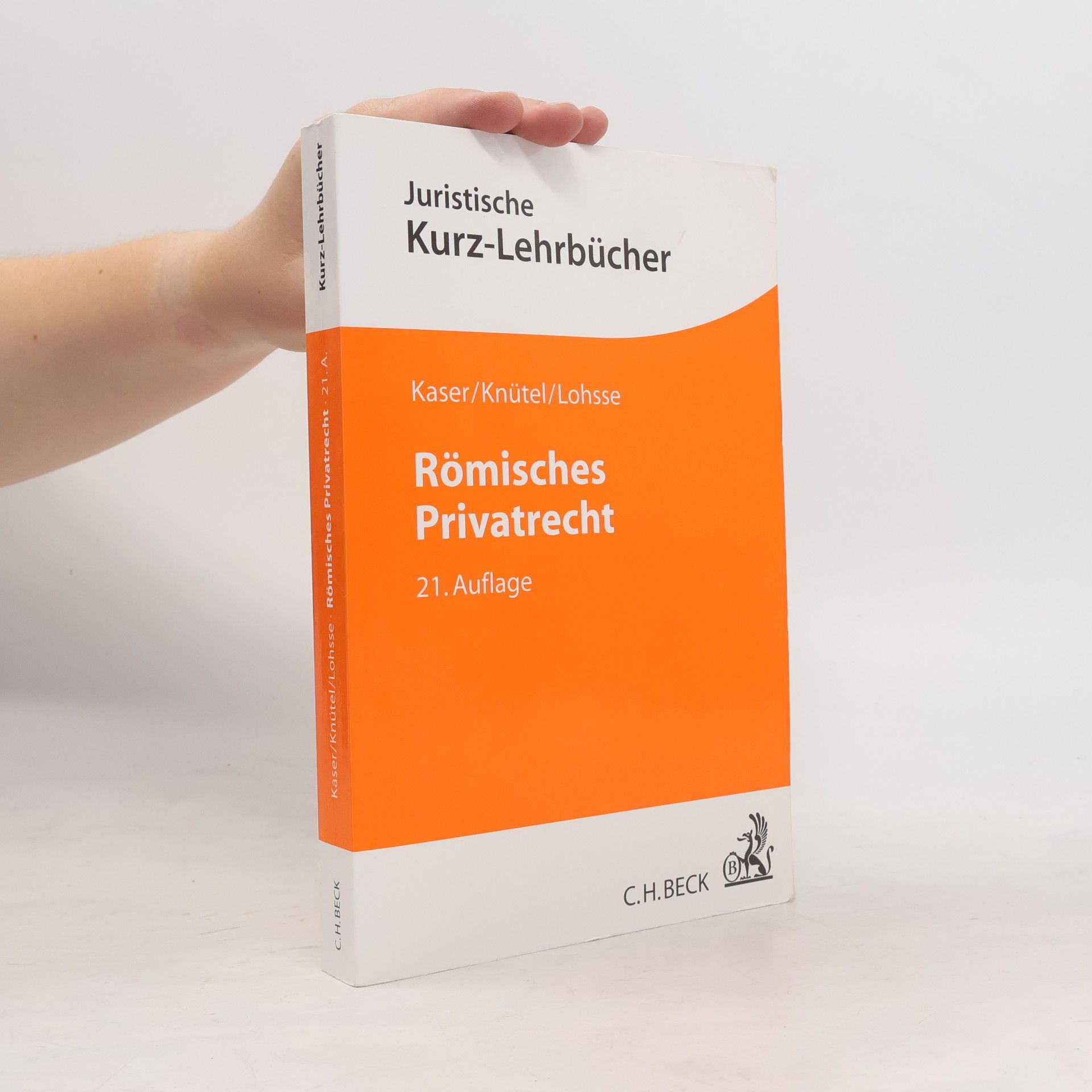 Max Kaser Römisches Privatrecht