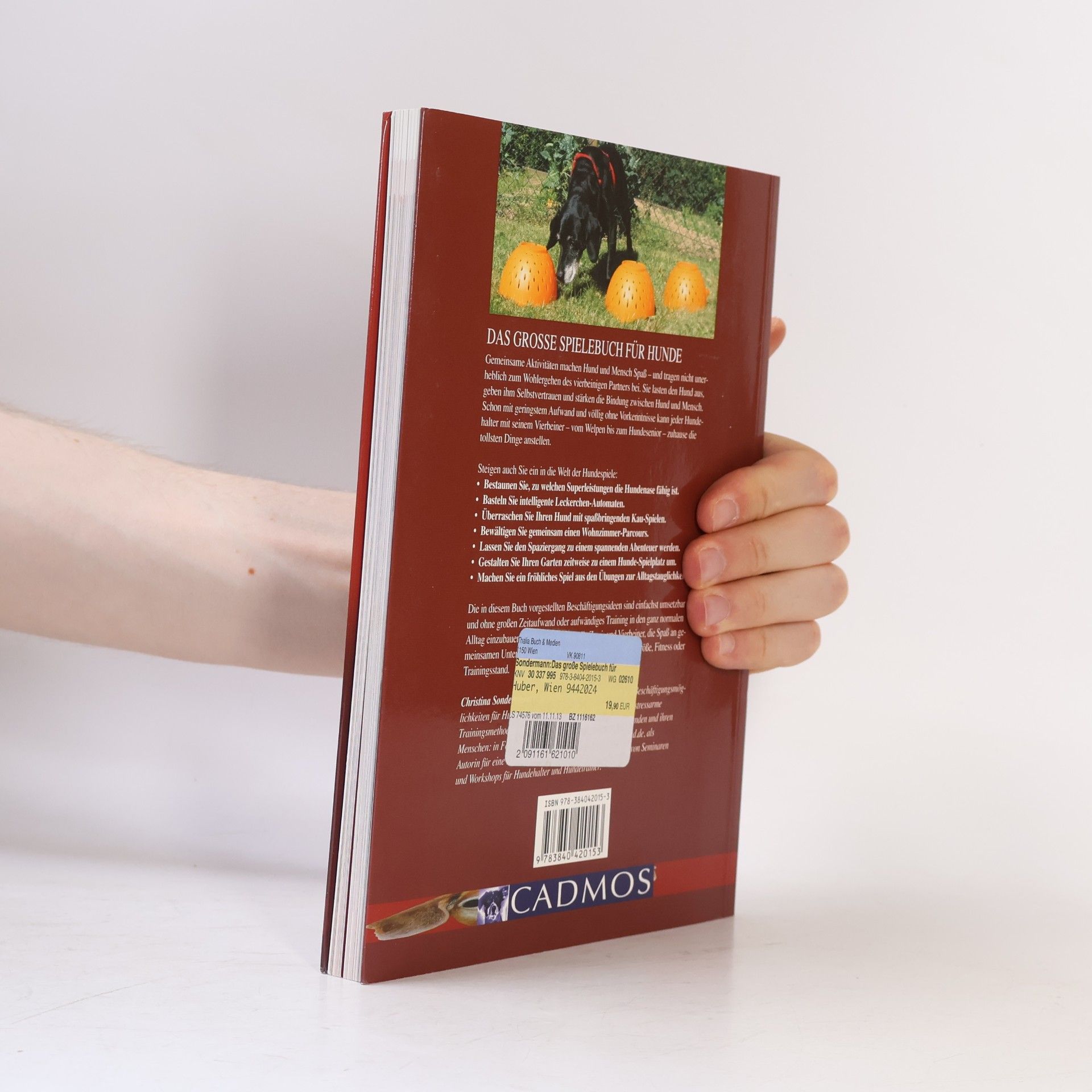 Christina Sondermann Das große Spielebuch für Hunde