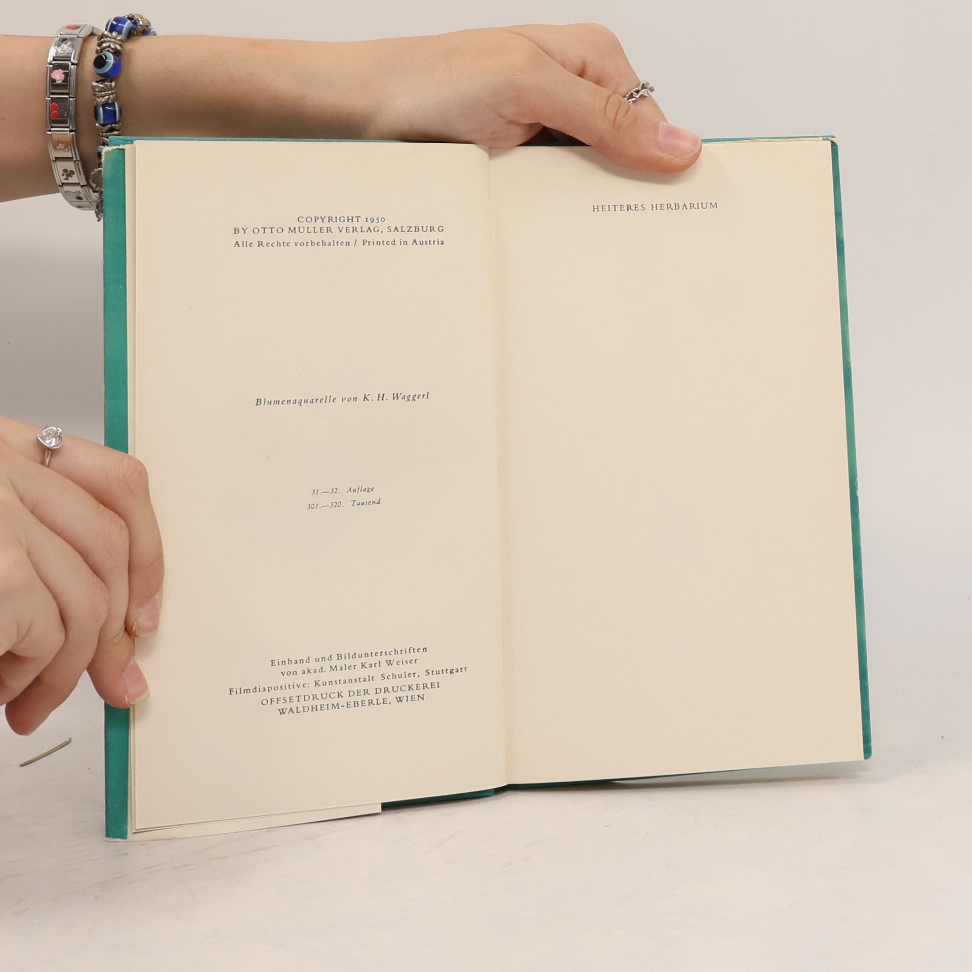 Karl Heinrich Waggerl Heiteres Herbarium