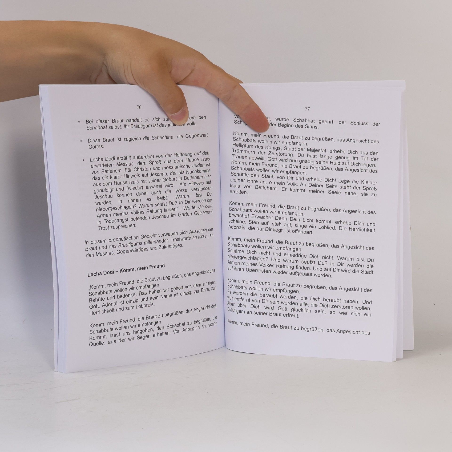 Abija Bücher Schabbat Schalom