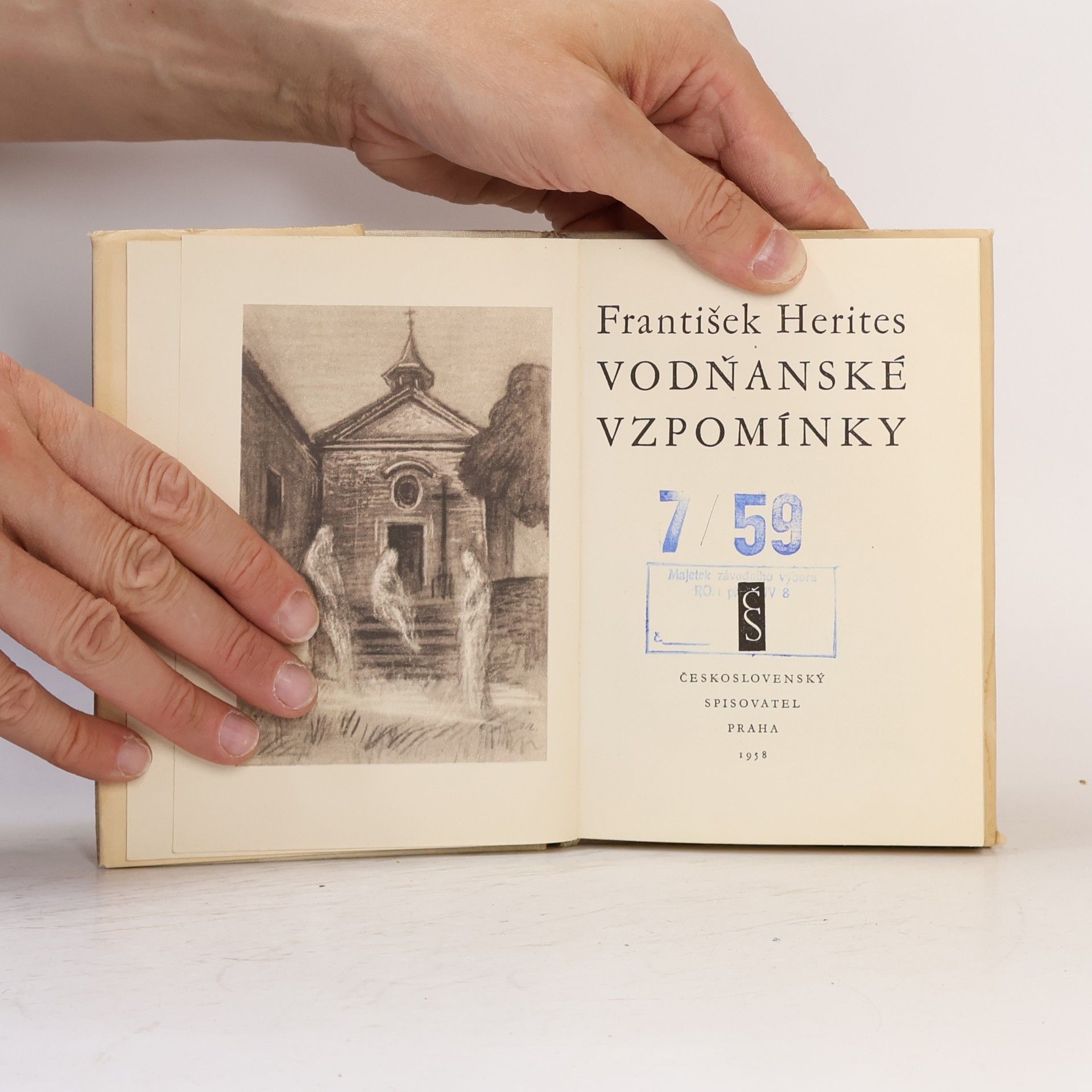 František Herites Vodňanské vzpomínky