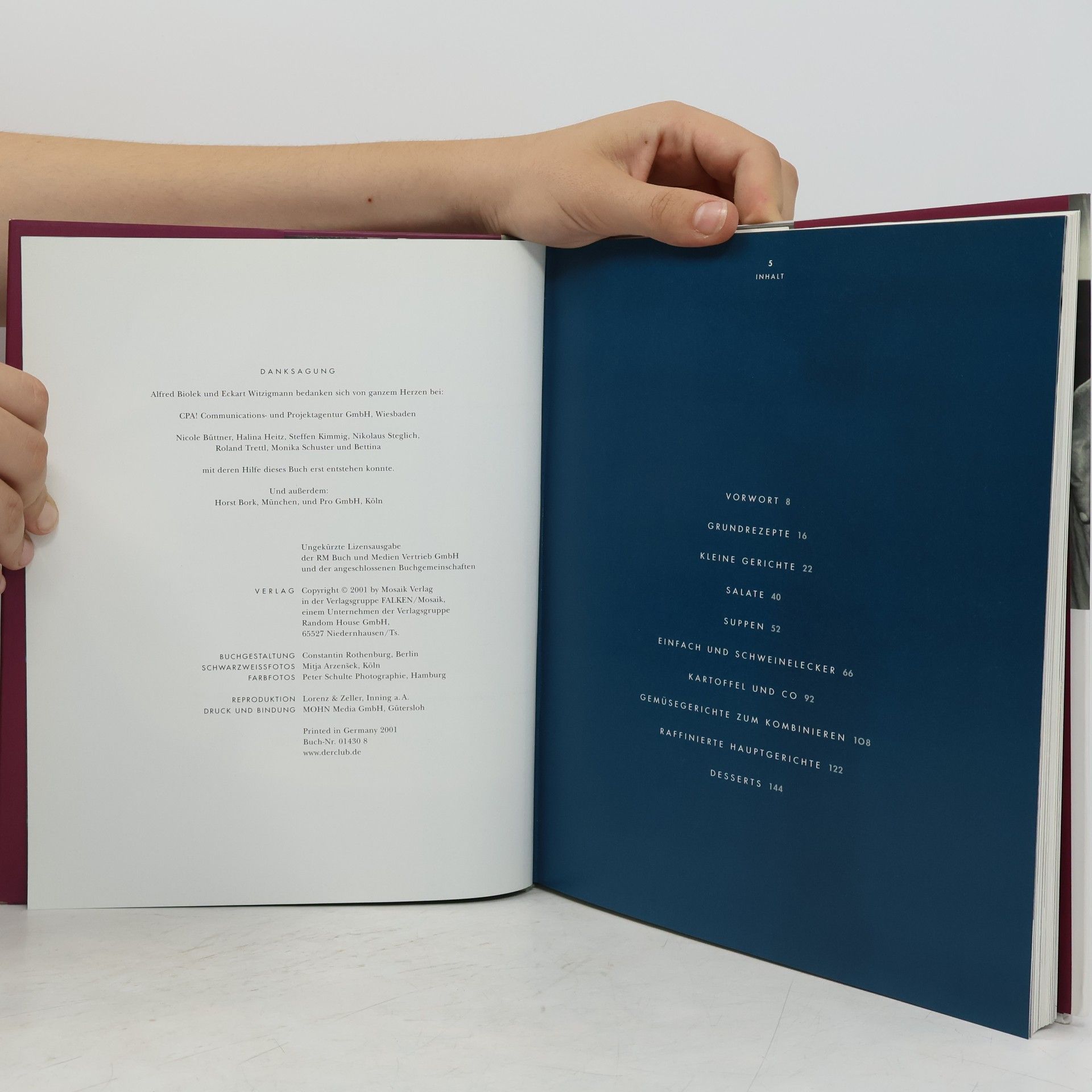 Alfred Biolek Unser Kochbuch