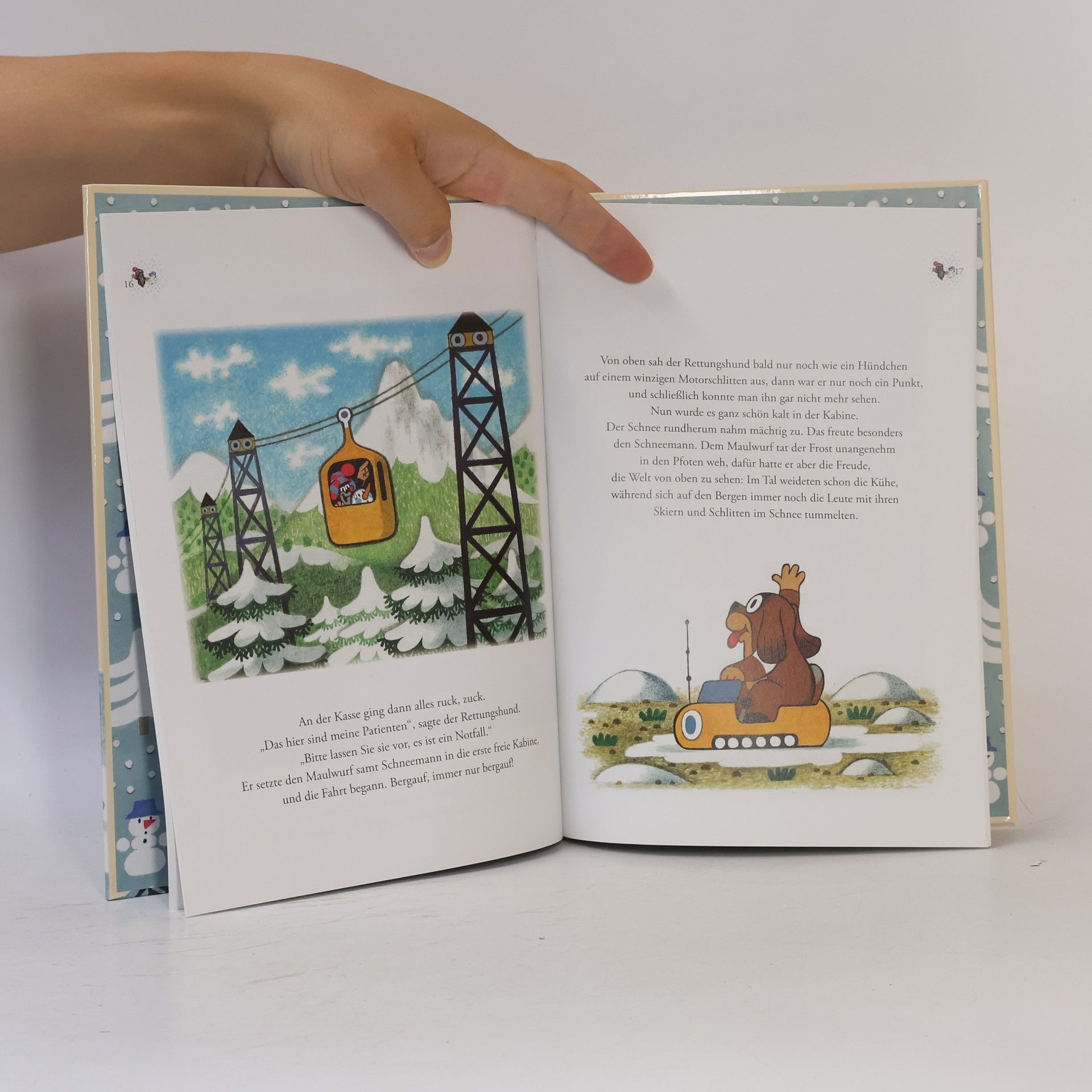 Zdeněk Miler Der Maulwurf und der kleine Schneemann
