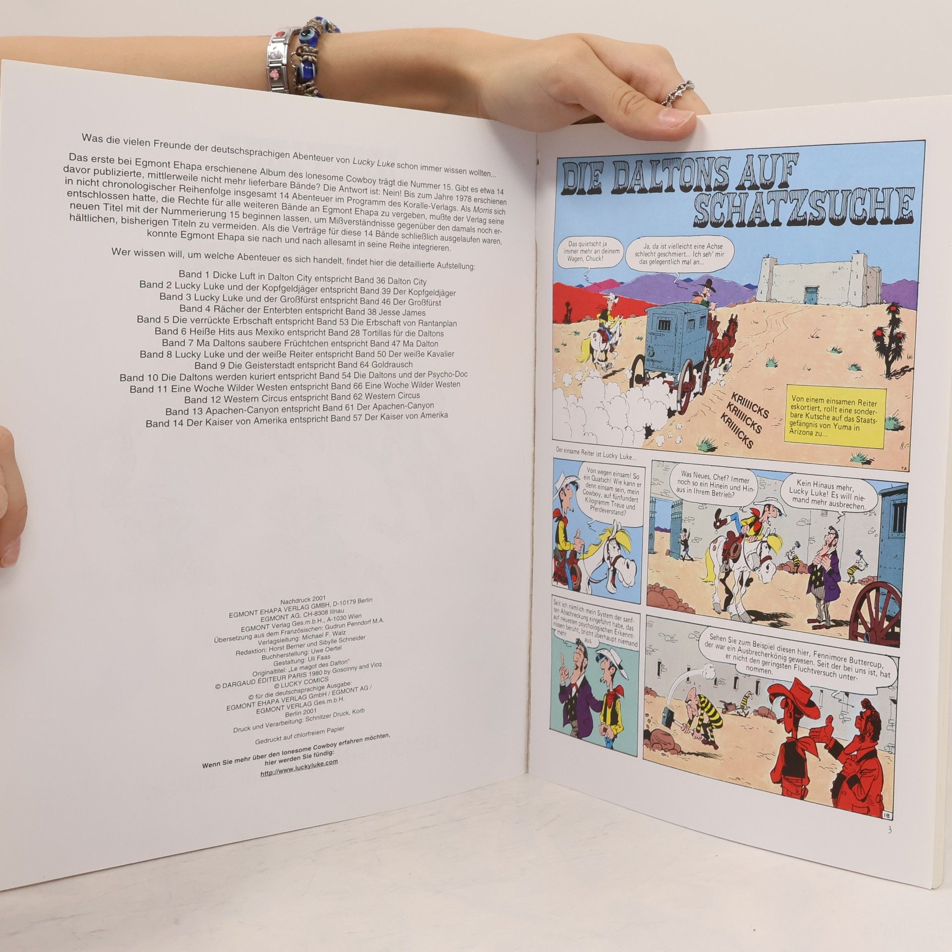 Various authors Lucky Luke 27. Die Daltons auf Schatzsuche